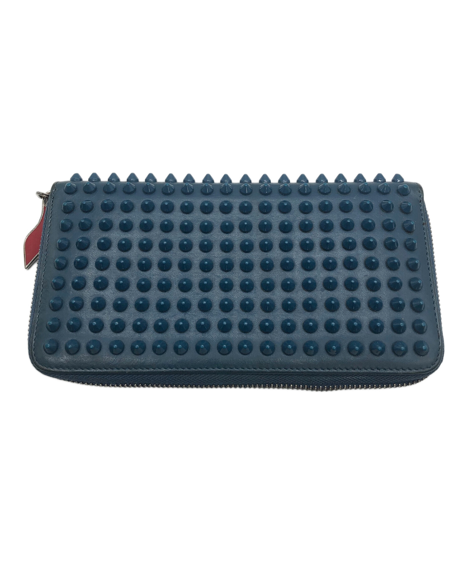 クリスチャン ルブタン 財布 ネイビー 中古・古着通販】Christian