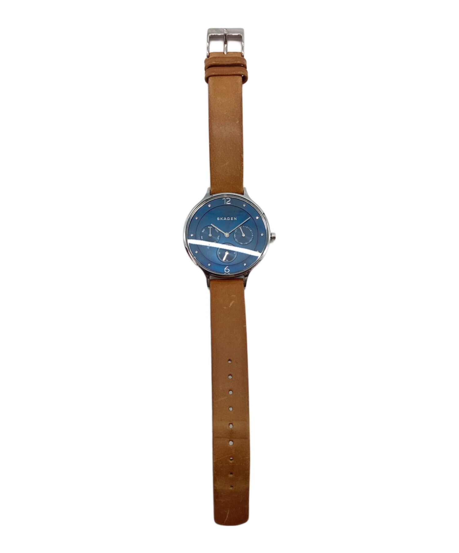 お値下げ‼️【未使用】SKAGEN　メンズ　腕時計 中古・古着通販】SKAGEN (スカーゲン) 腕時計 ブラック ブラック