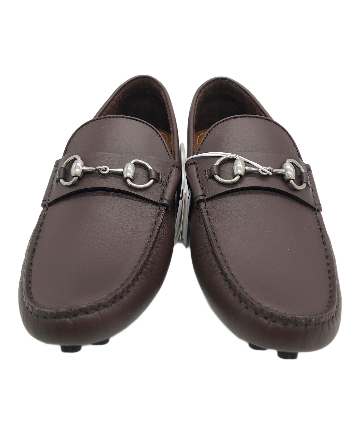 中古・古着通販】GUCCI (グッチ) ドライビングシューズ ブラウン