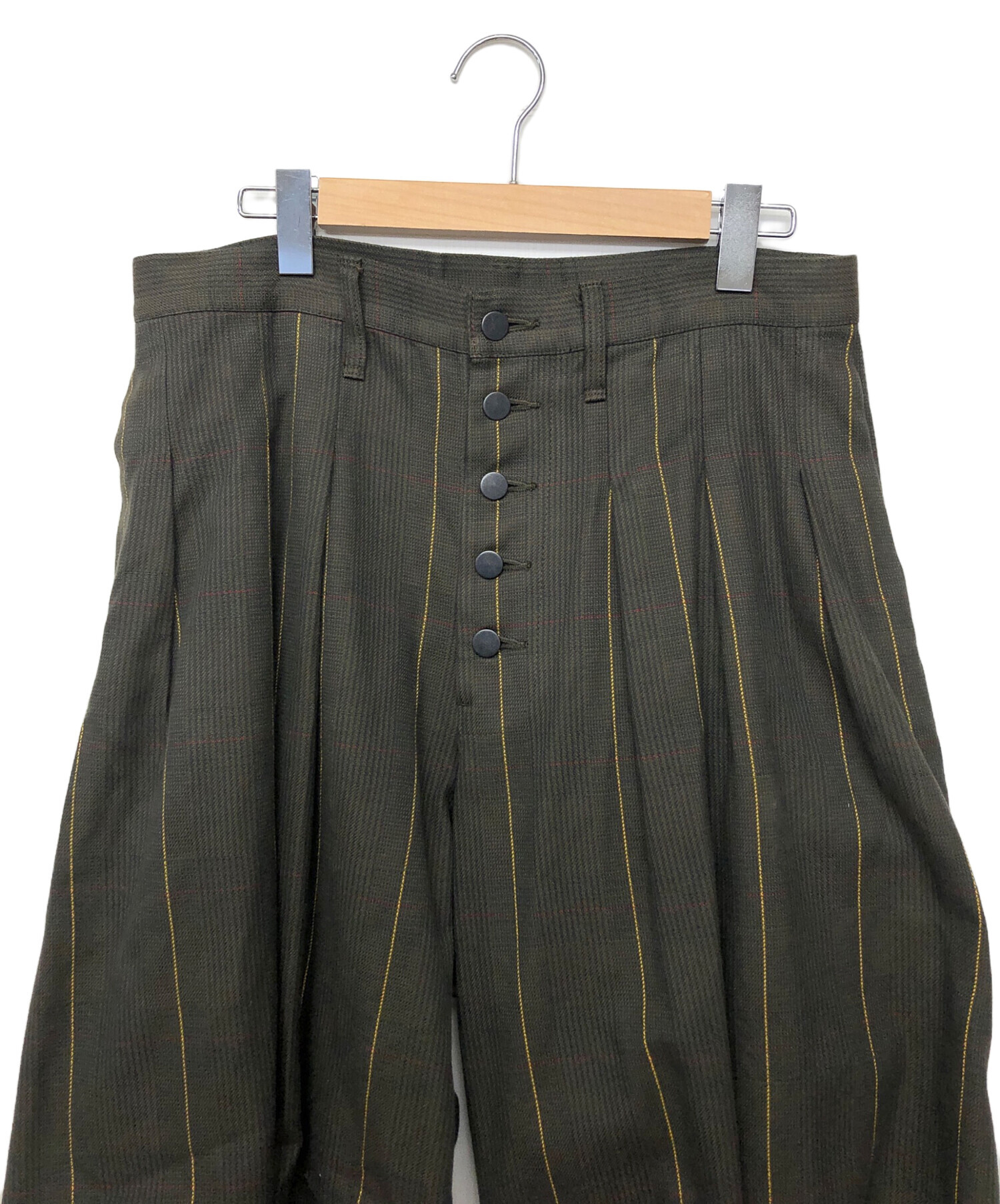 中古・古着通販】NEMETH (ネメス) パンツ オリーブ サイズ:M｜ブランド