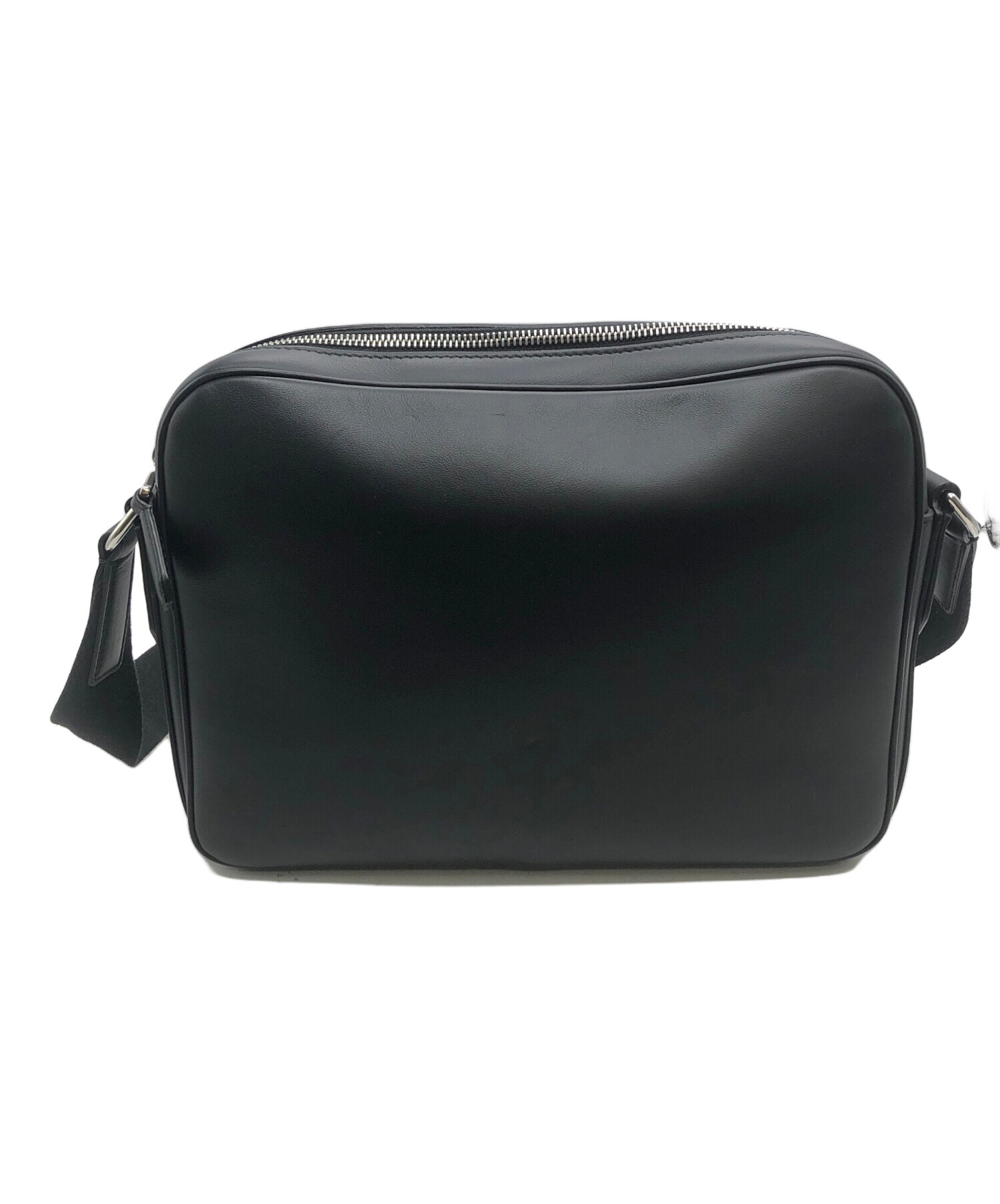 Dunhill ダンヒル メッセンジャー バッグ ブラック ナイロン レザー Dunhill ダンヒル メッセンジャー バッグ ブラック ナイロン レザー