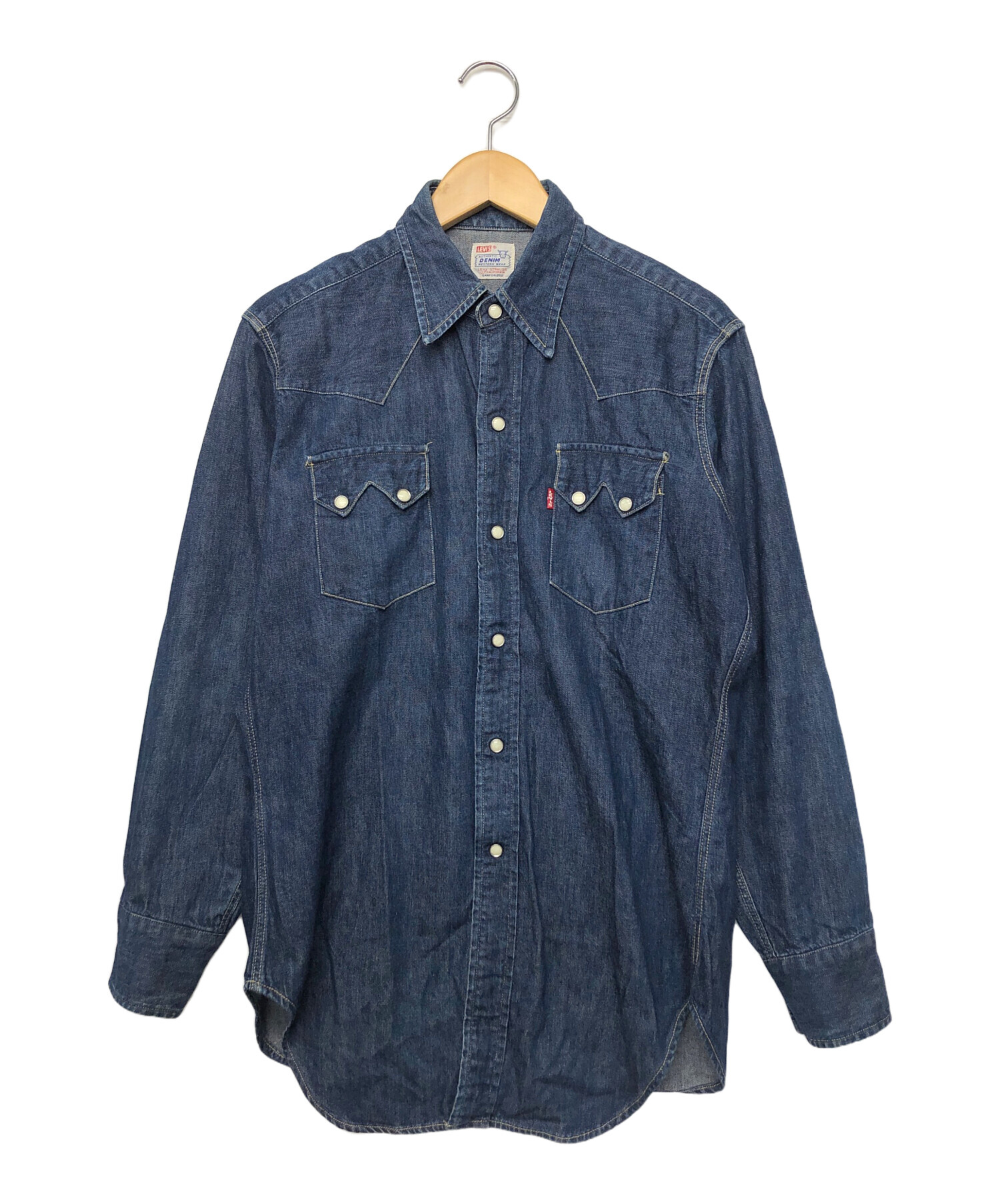 中古・古着通販】LEVI'S (リーバイス) デニムシャツ インディゴ サイズ