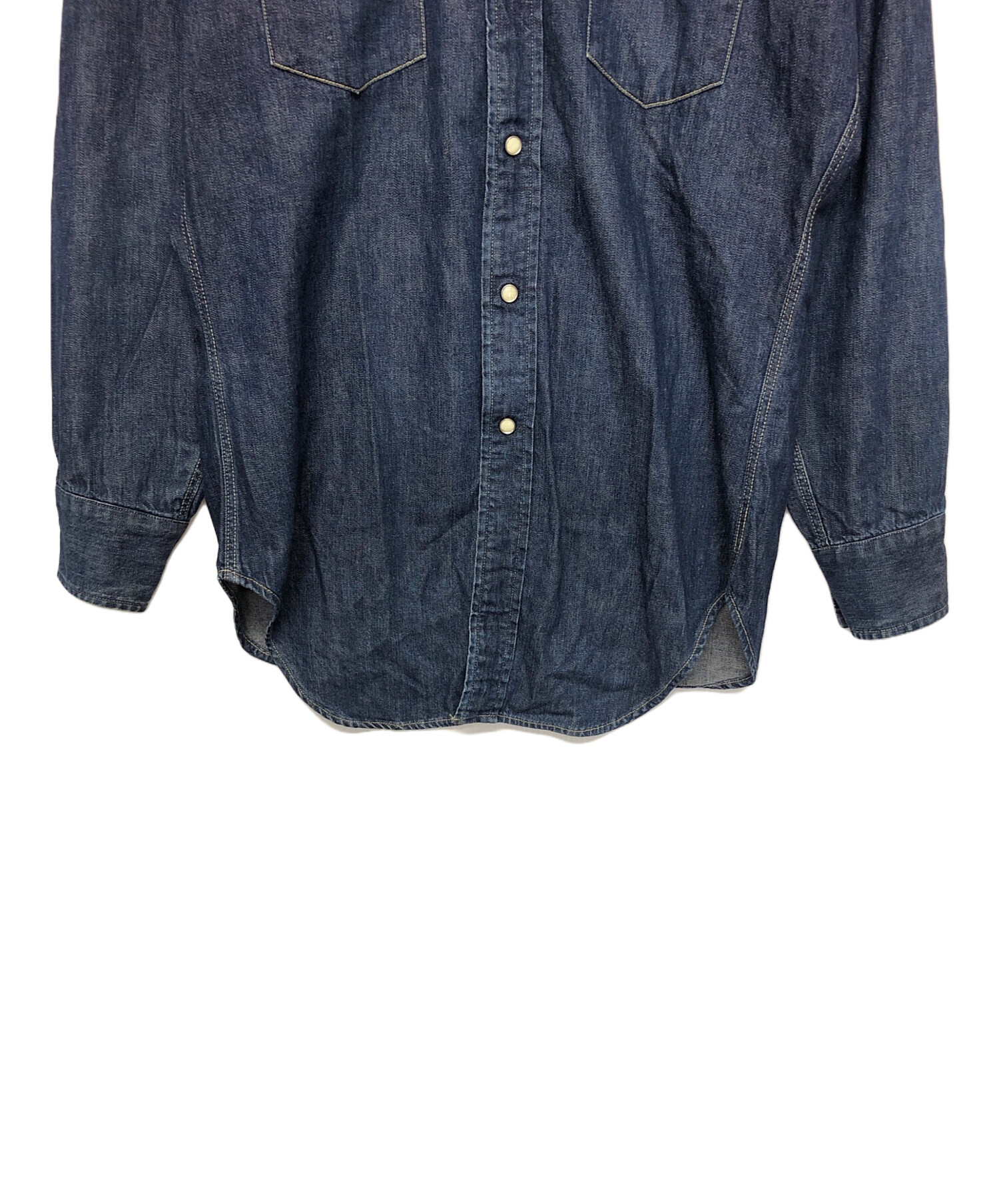 中古・古着通販】LEVI'S (リーバイス) デニムシャツ インディゴ サイズ