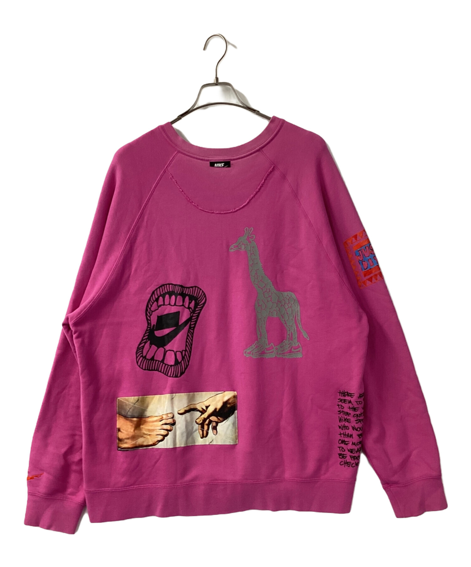 中古・古着通販】NIKE (ナイキ) スウェット ピンク サイズ:2XL