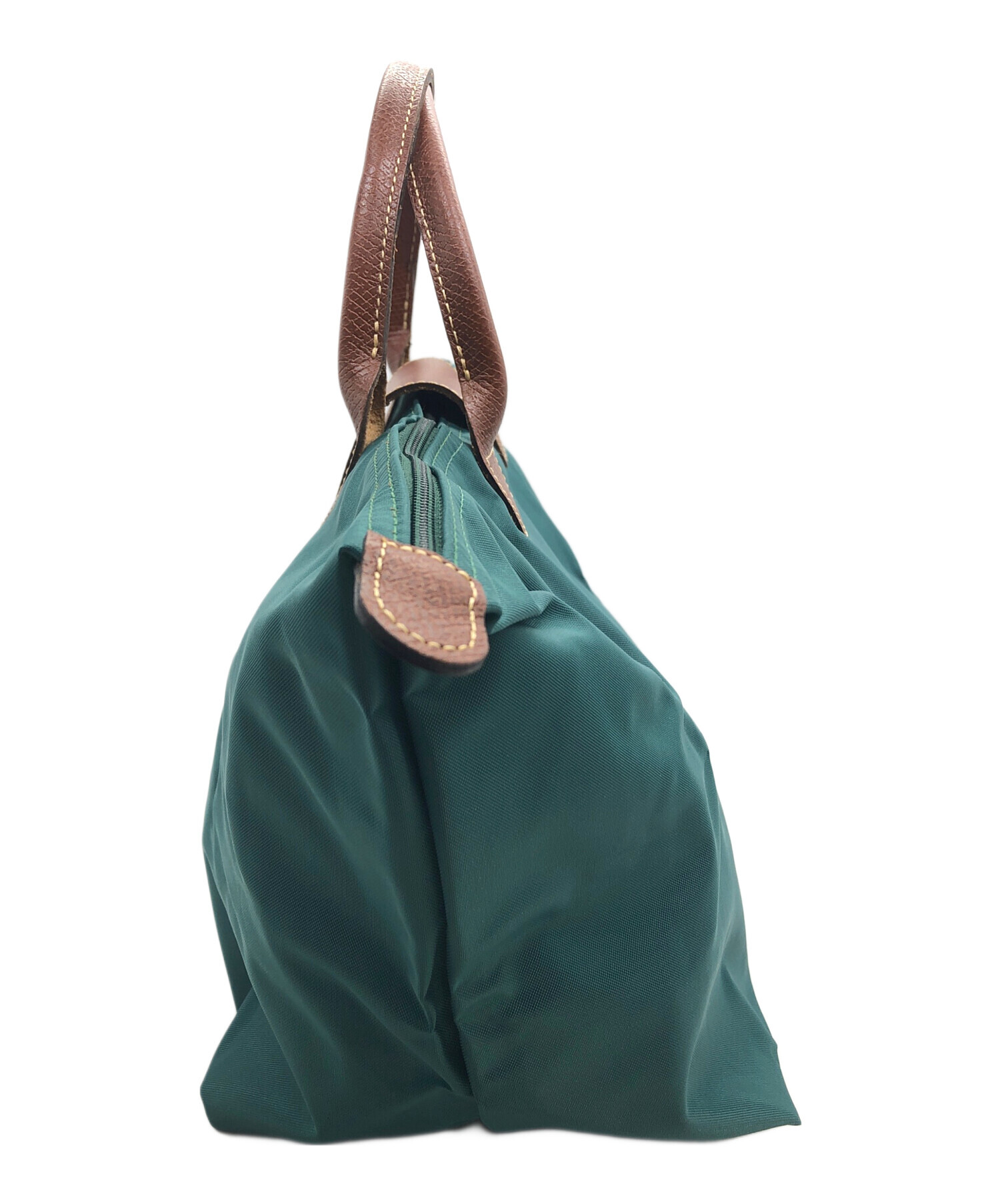 中古・古着通販】LONGCHAMP (ロンシャン) トートバッグ グリーン