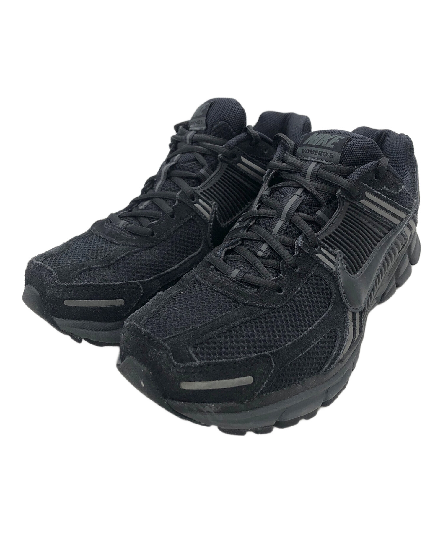 中古・古着通販】NIKE (ナイキ) Zoom Vomero 5 ブラック サイズ:27.5cm 