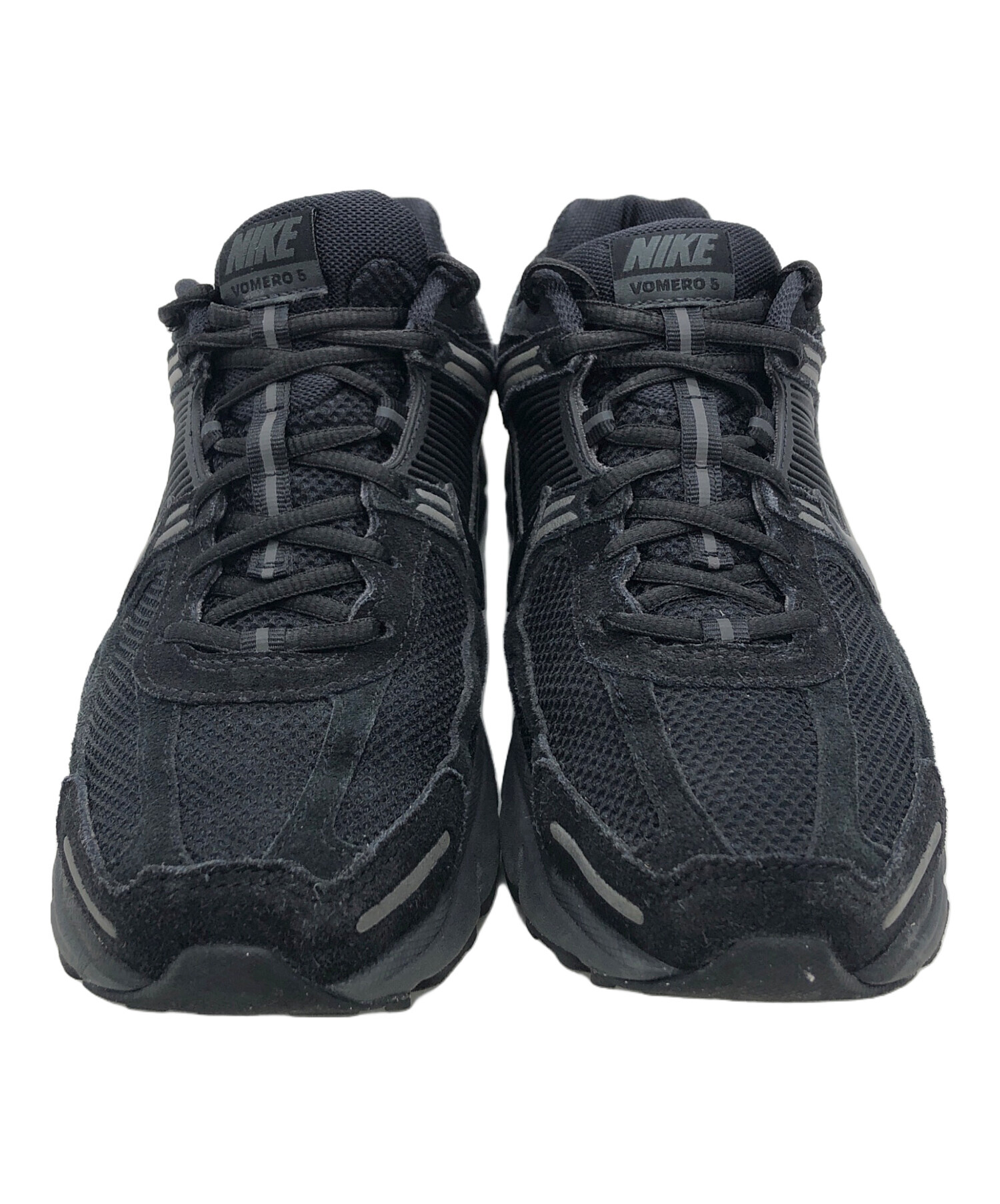 中古・古着通販】NIKE (ナイキ) Zoom Vomero 5 ブラック サイズ:27.5cm 
