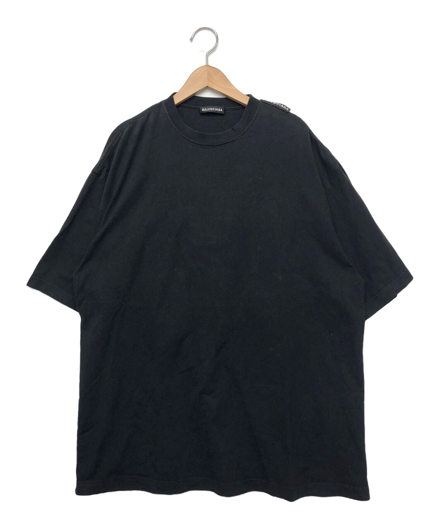 中古・古着通販】BALENCIAGA (バレンシアガ) 半袖Tシャツ ブラック 