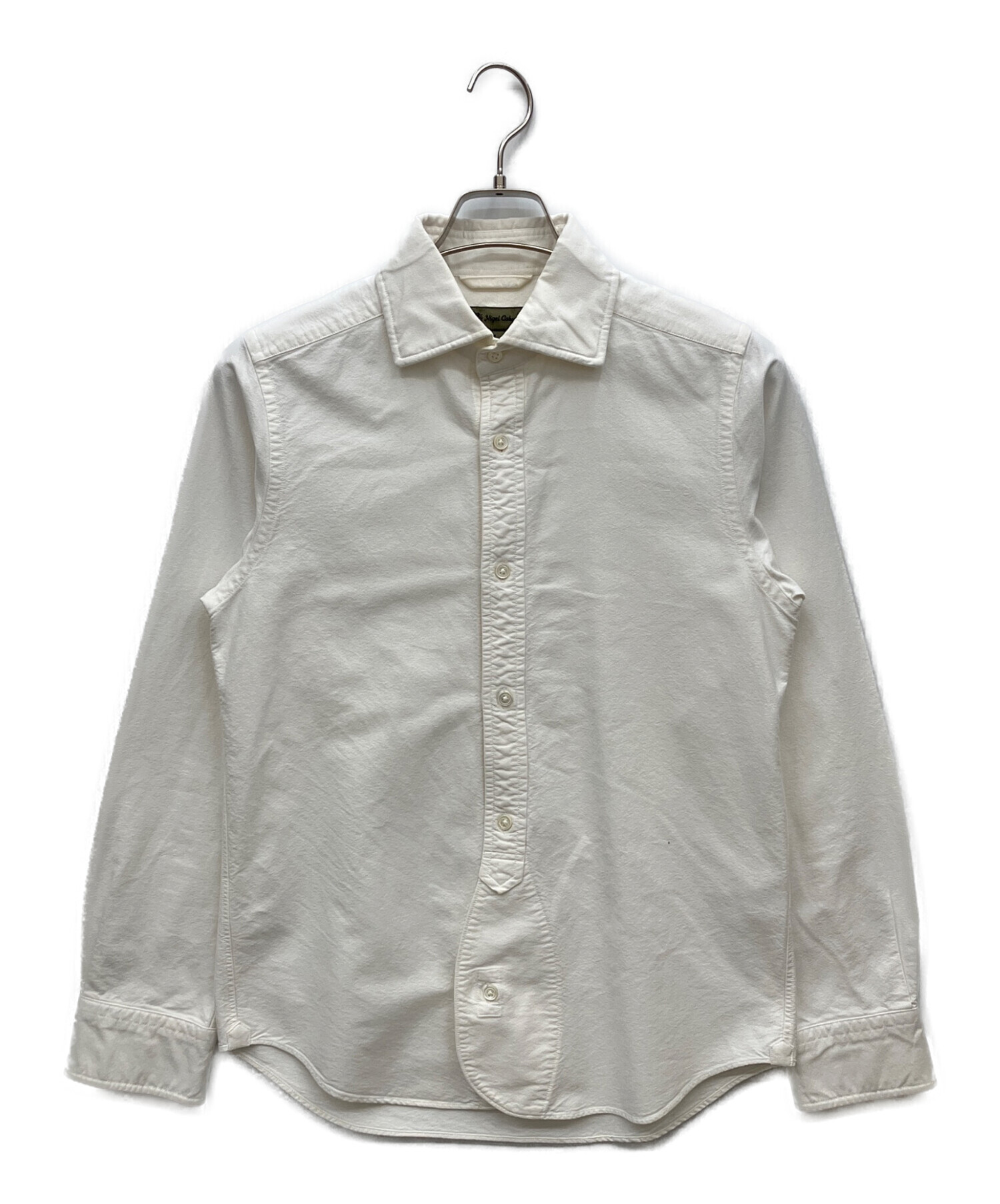 Nigel Cabourn 長袖シャツ 44 ホワイト 中古・古着通販】NIGEL CABOURN (ナイジェルケーボン) 長袖シャツ