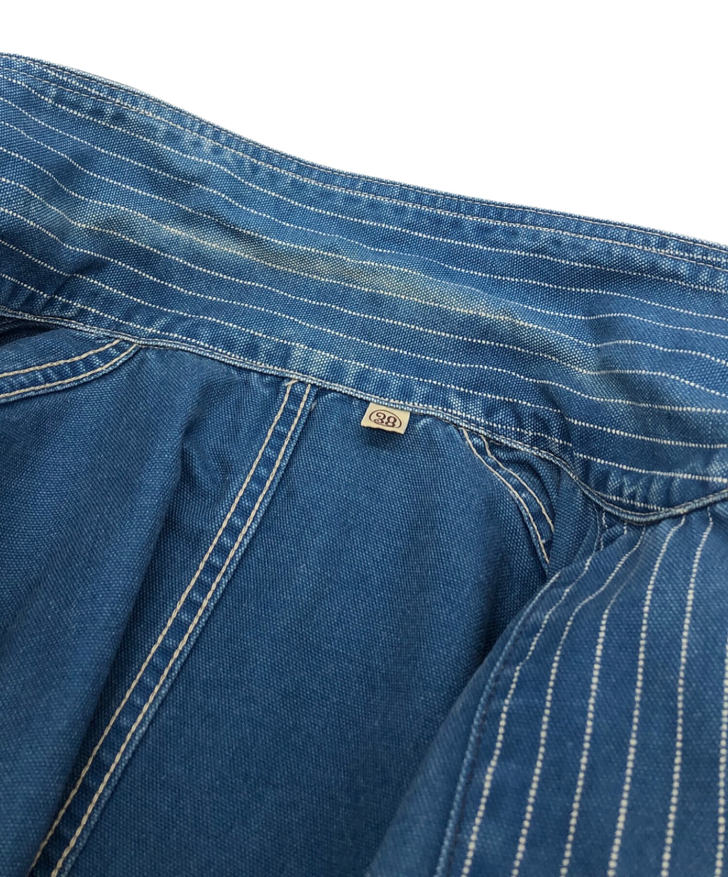 中古・古着通販】FULLCOUNT (フルカウント) カバーオール インディゴ