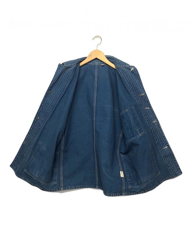 3313【希少モデル・美品】フルカウント ウール カバーオール ネイビー 38 3313【希少モデル・美品】フルカウント ウール カバーオール