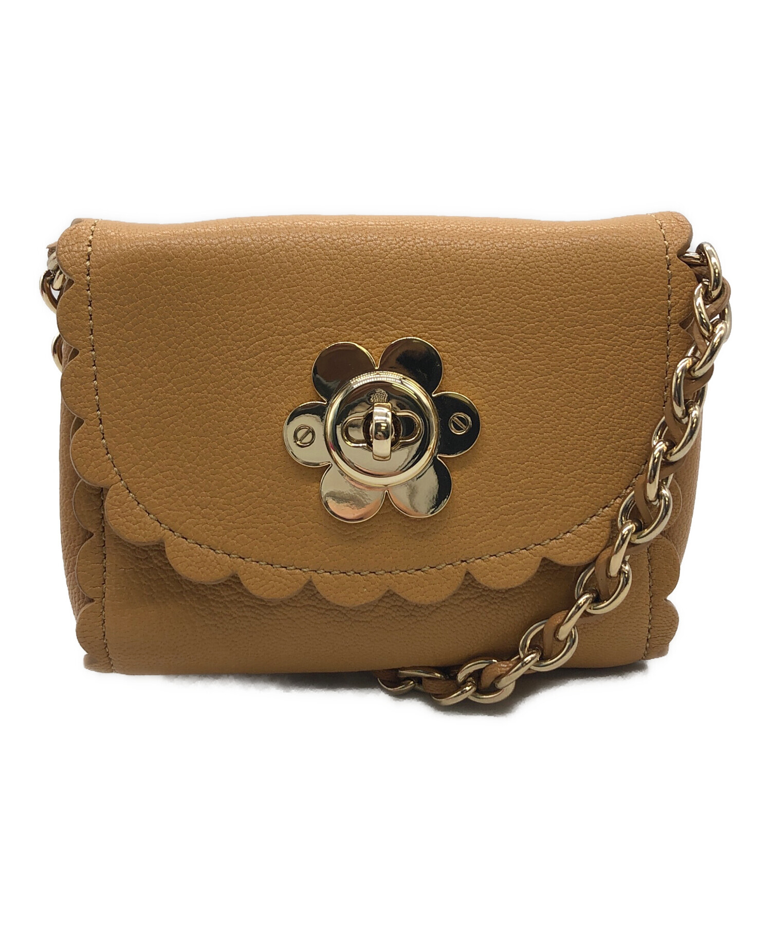 中古・古着通販】MULBERRY (マルベリー) チェーンショルダーバッグ