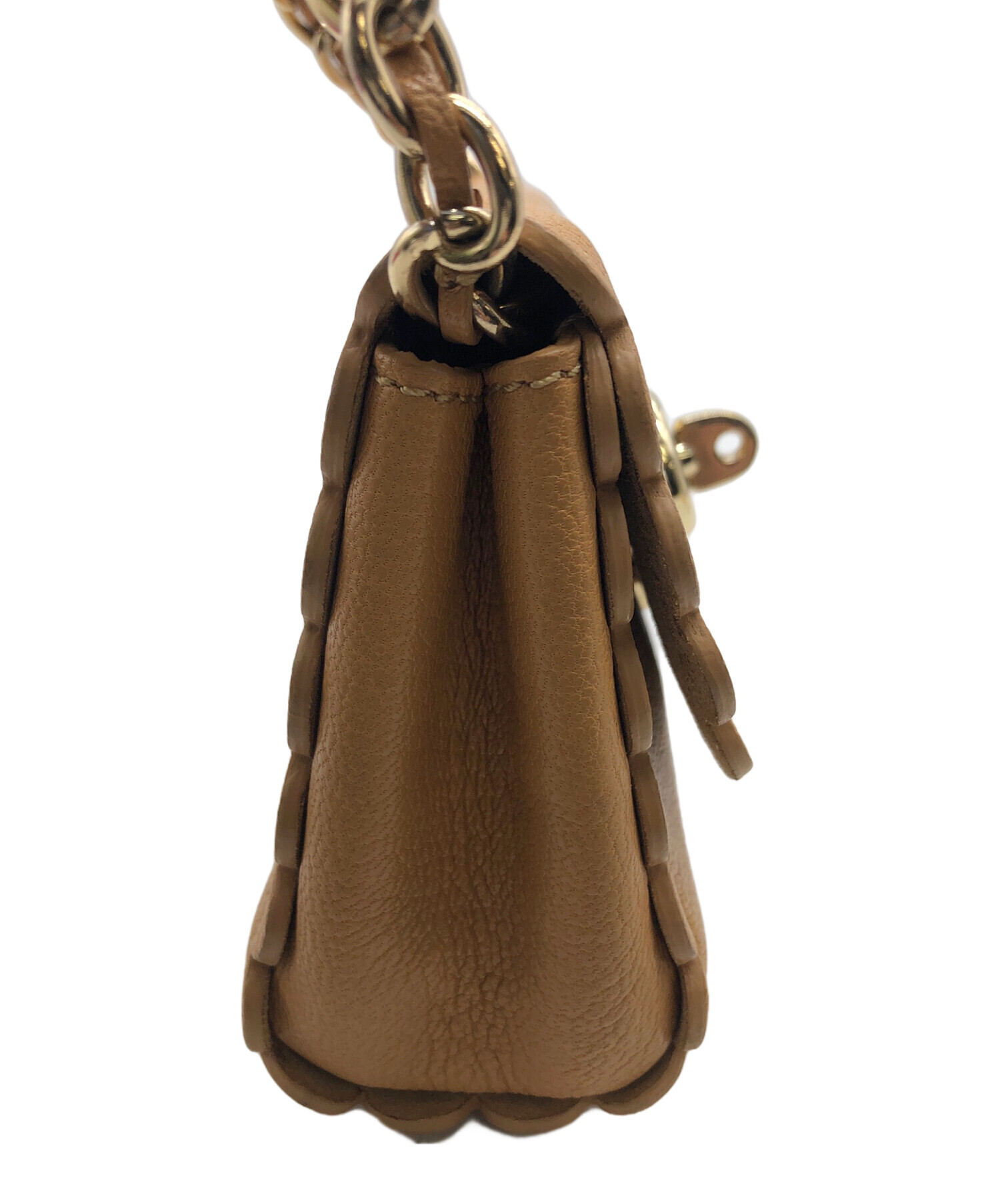 中古・古着通販】MULBERRY (マルベリー) チェーンショルダーバッグ