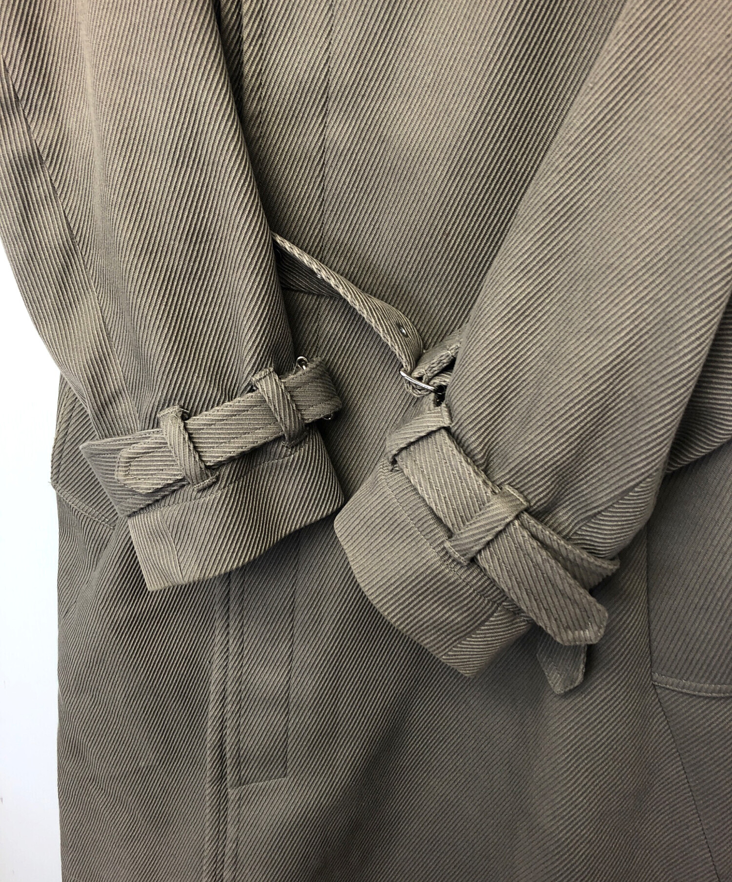 中古・古着通販】SEEALL (シーオール) トレンチコート グレー サイズ:1