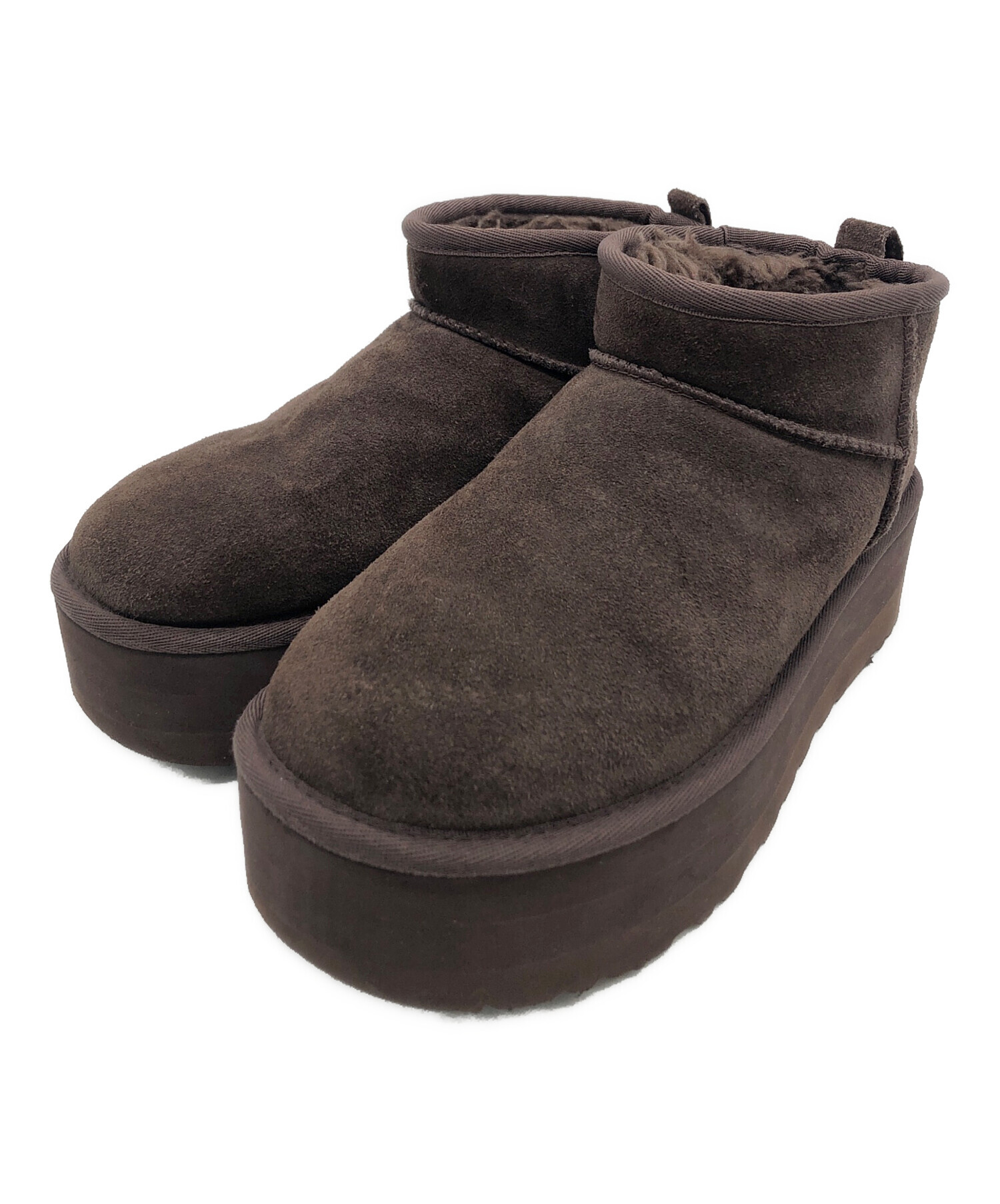 中古・古着通販】UGG (アグ) 1135092 ムートンブーツ ブラウン サイズ