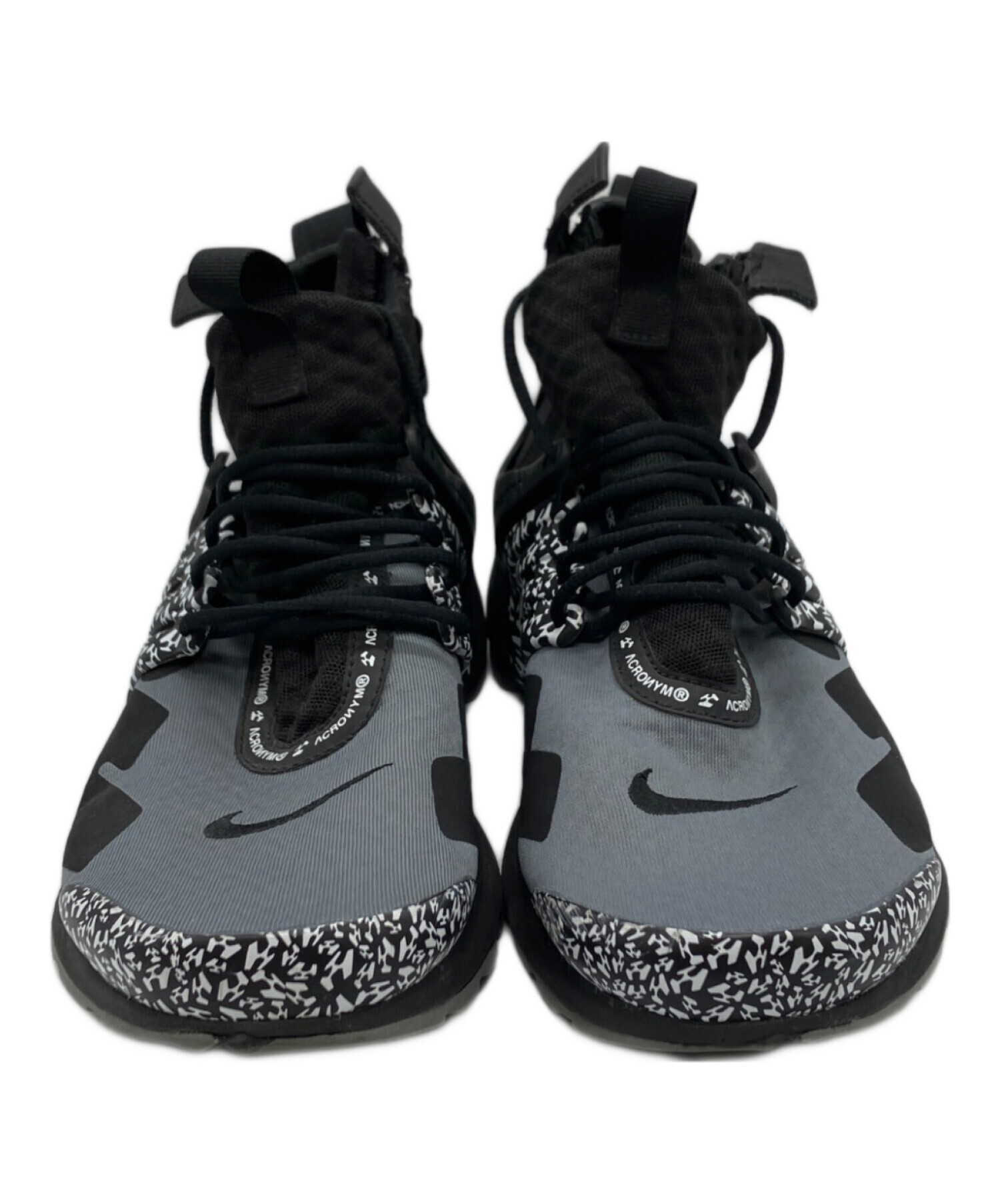 NIKE ボクシングシューズ ハイカット ブラック/シルバー 27.5㎝ 中古・古着通販】NIKE (ナイキ) ハイカットスニーカー ブラック サイズ