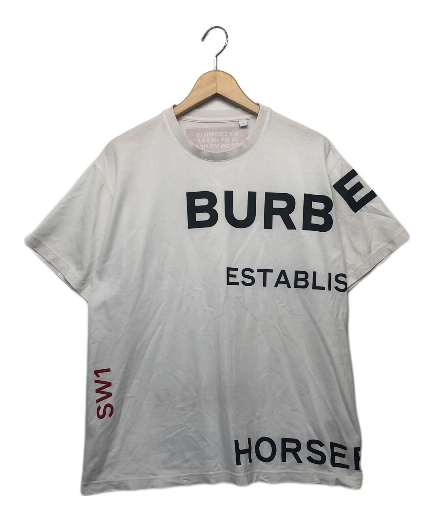 中古・古着通販】BURBERRY (バーバリー) 8017103 ホワイト サイズ:M 