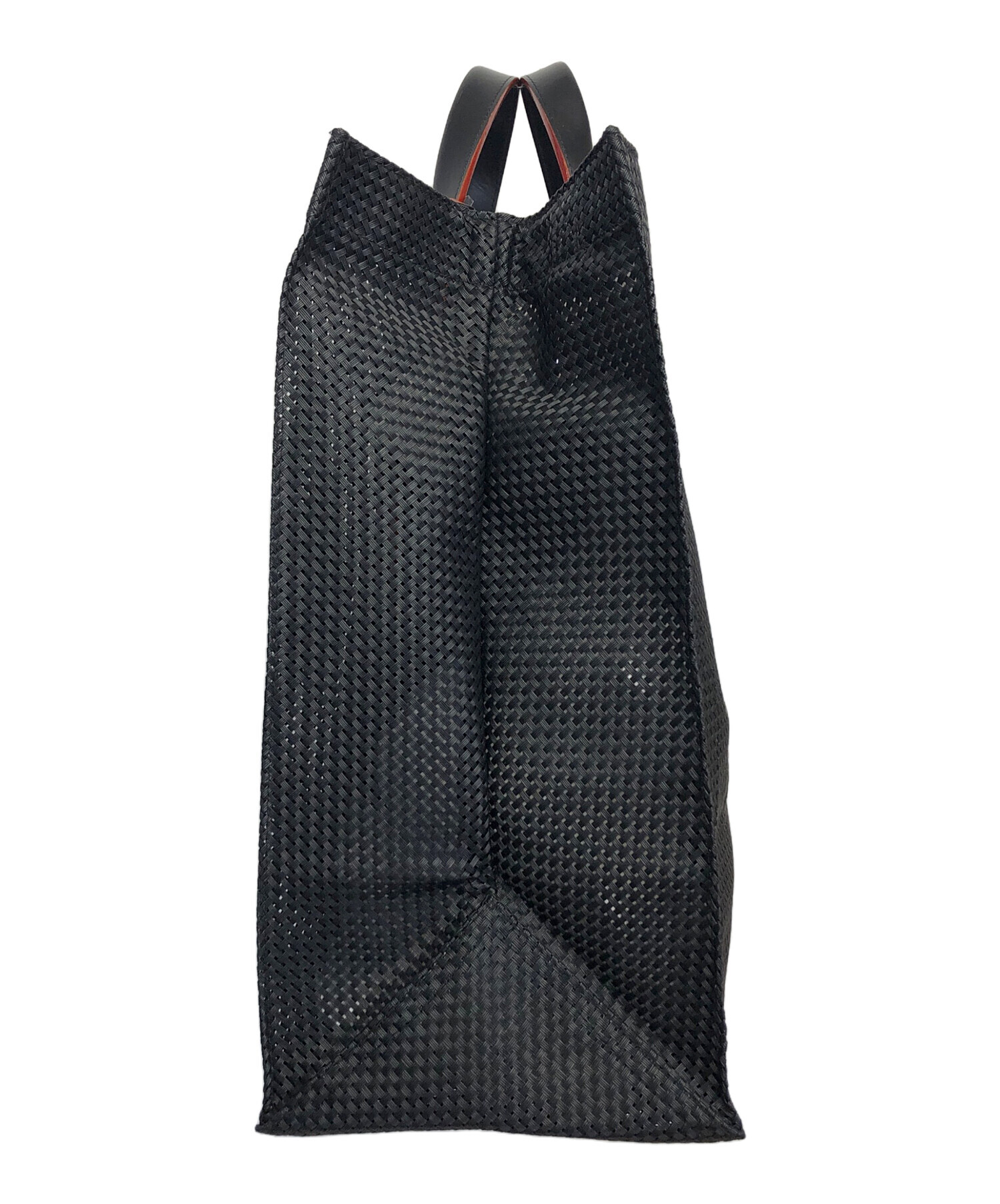 中古・古着通販】hALON (アーロン) メッシュトートバッグ ブラック