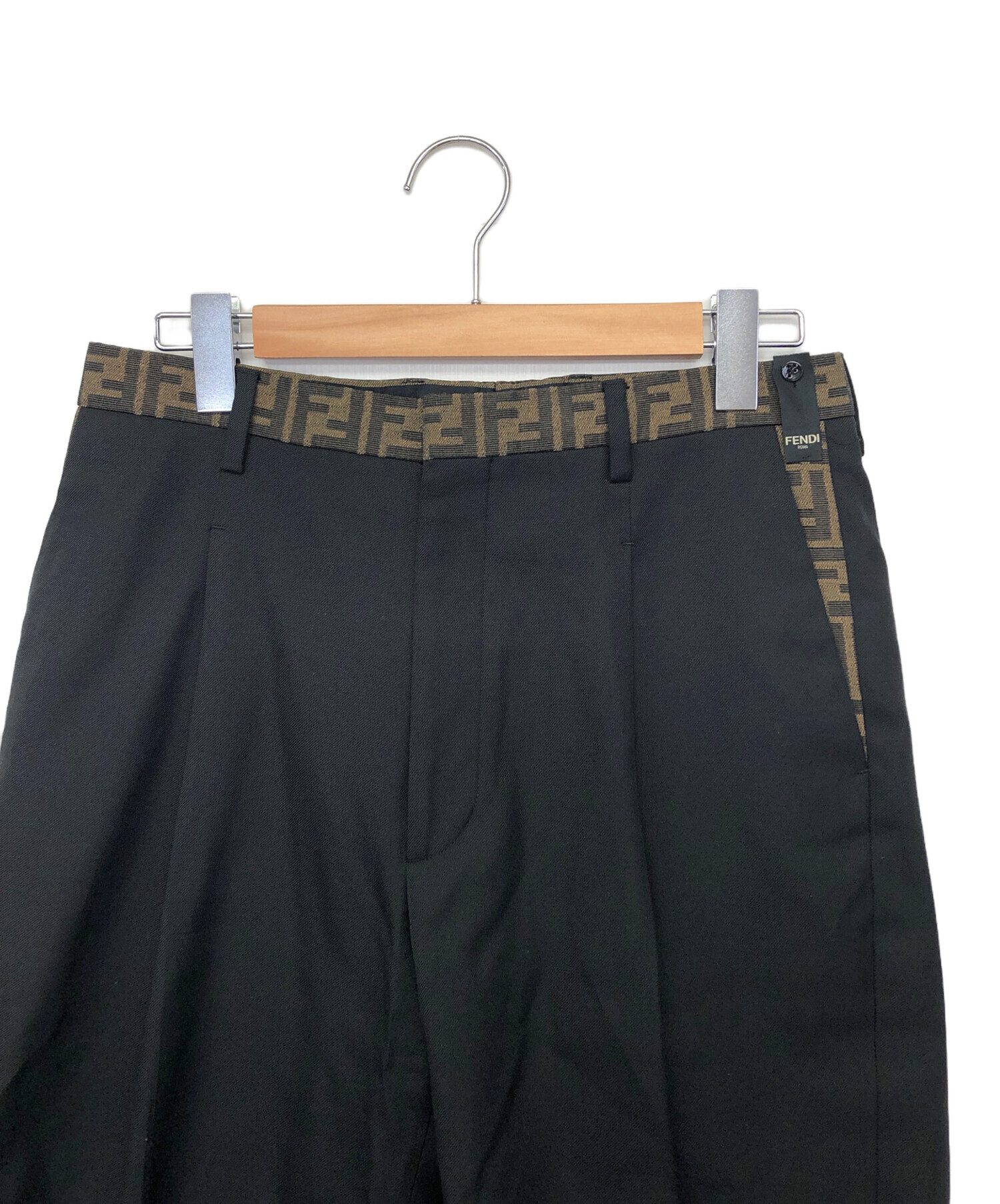 中古・古着通販】FENDI (フェンディ) ズッカ ショートパンツ ブラック