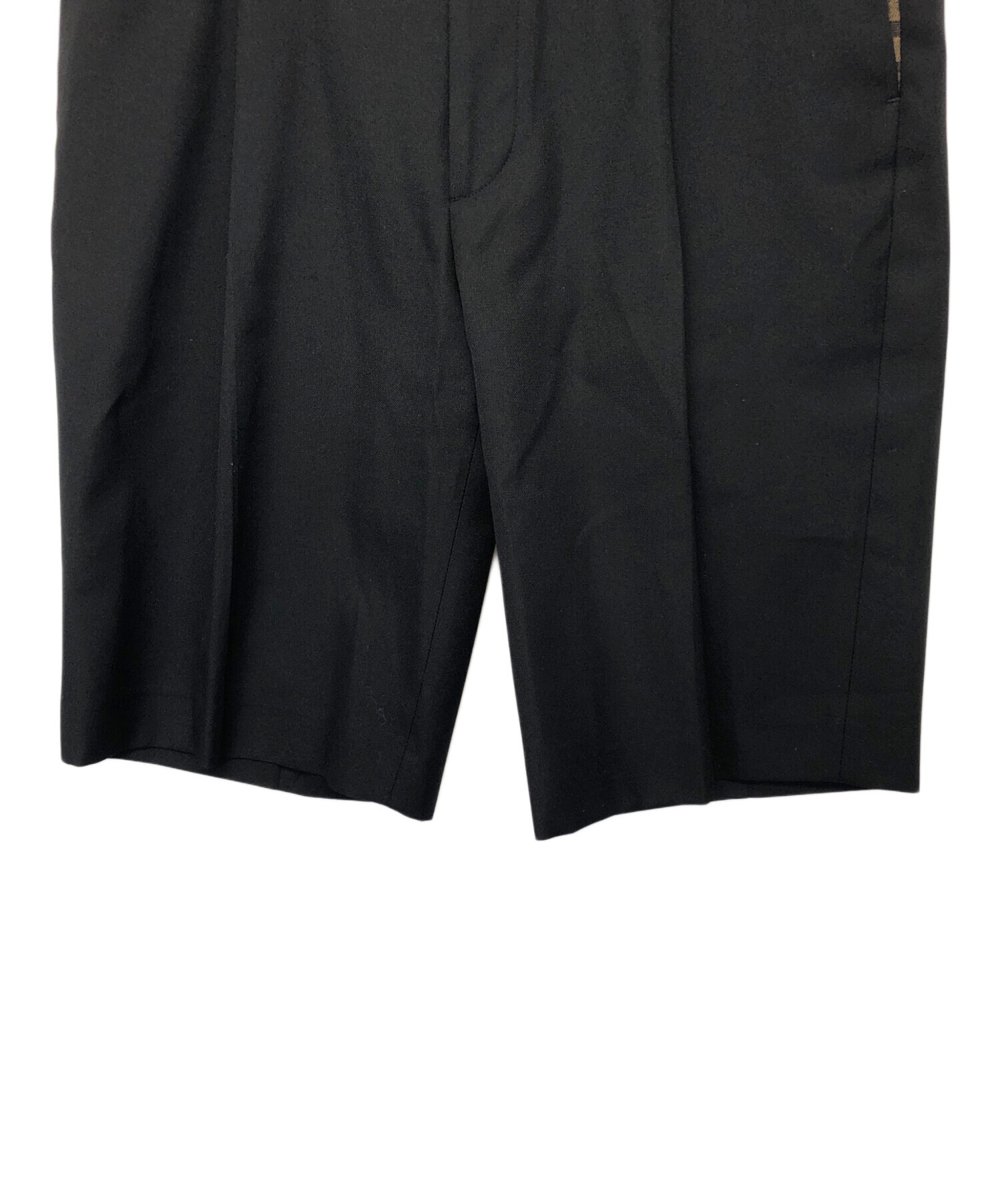 中古・古着通販】FENDI (フェンディ) ズッカ ショートパンツ ブラック