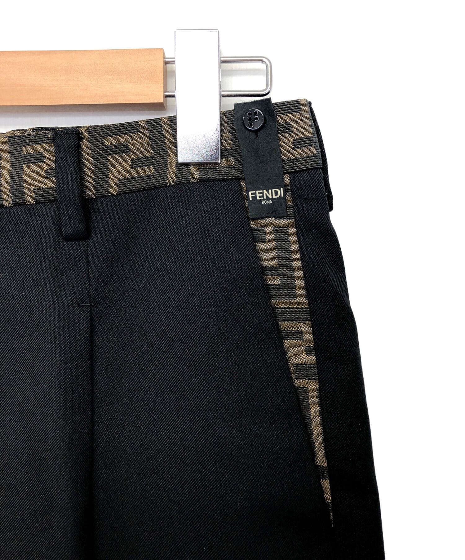 中古・古着通販】FENDI (フェンディ) ズッカ ショートパンツ ブラック