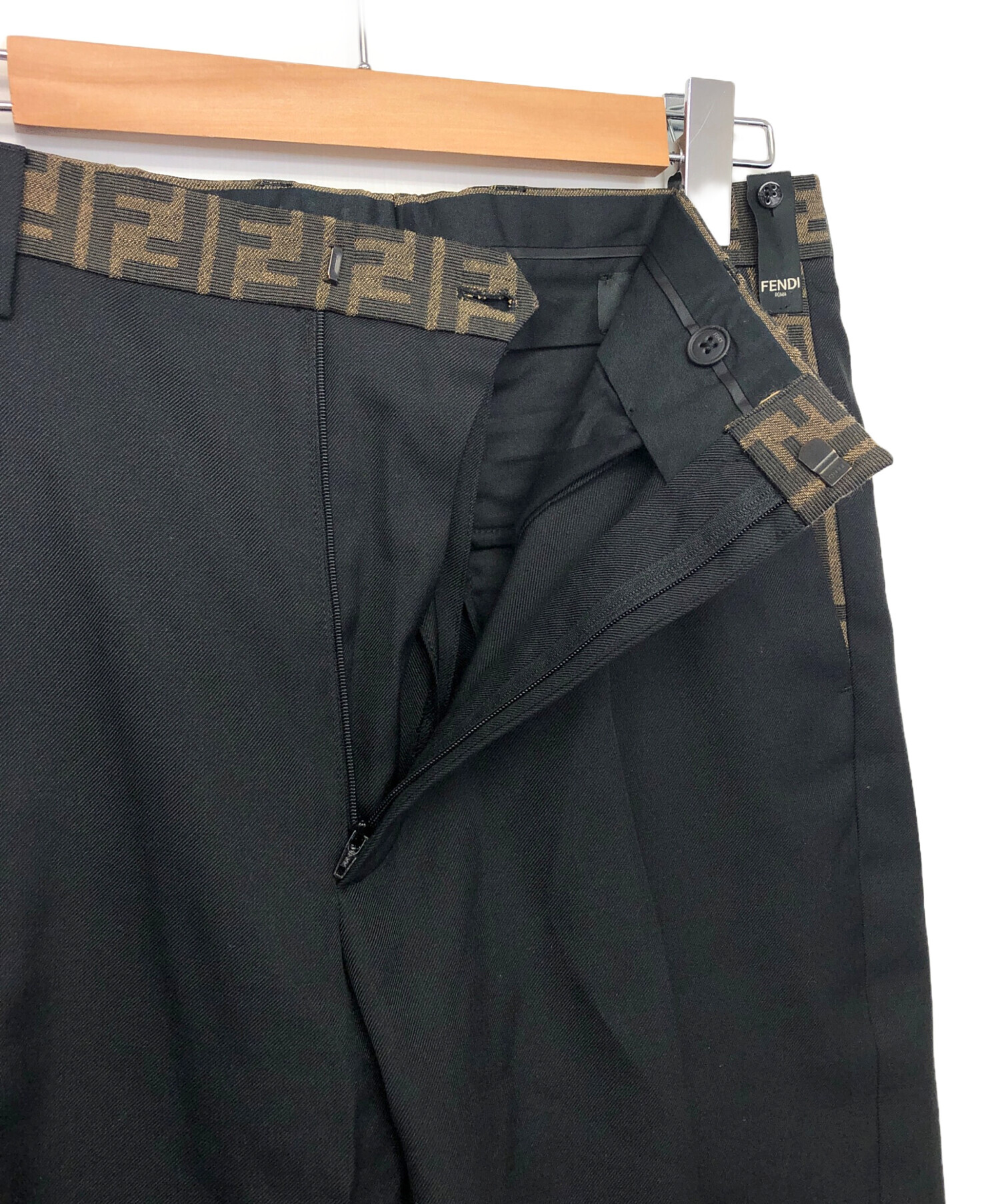 中古・古着通販】FENDI (フェンディ) ズッカ ショートパンツ ブラック
