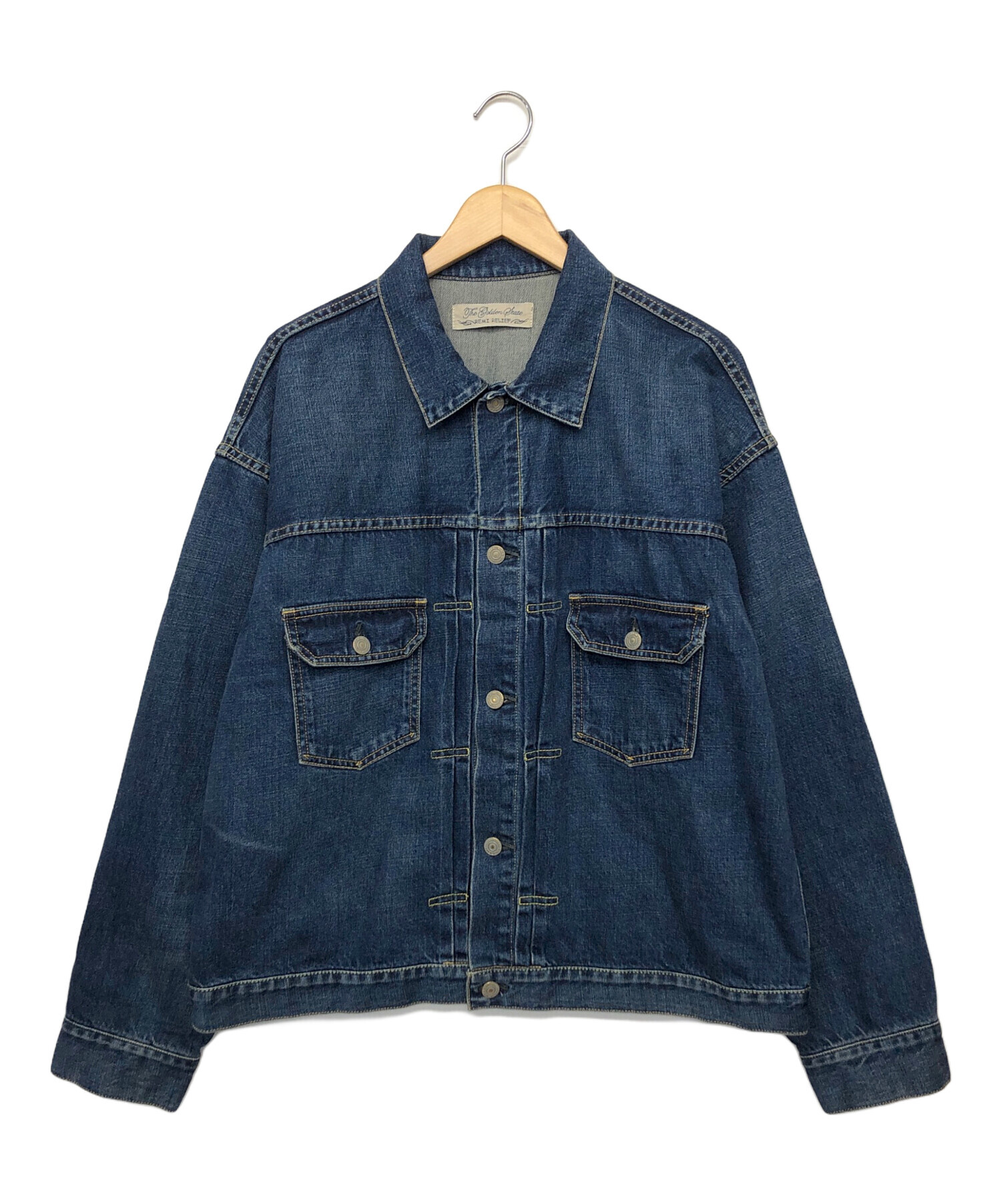 烏*）様 REMI RELIEF レミレリーフ インディゴ 1st USED加工 REMI RELIEF（レミレリーフ公式サイト）Official Online Store