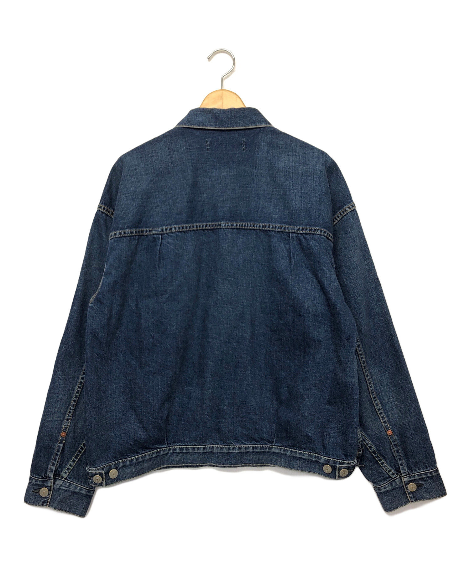 中古・古着通販】REMI RELIEF (レミレリーフ) デニムジャケット ブルー