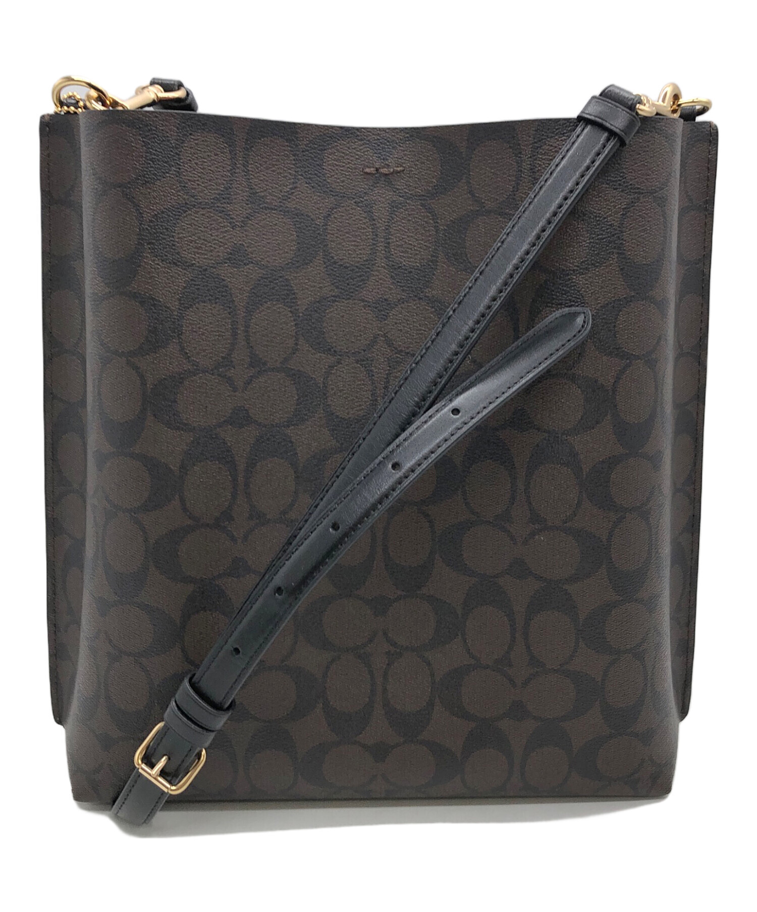 中古・古着通販】COACH (コーチ) モリー バケット バッグ レッド