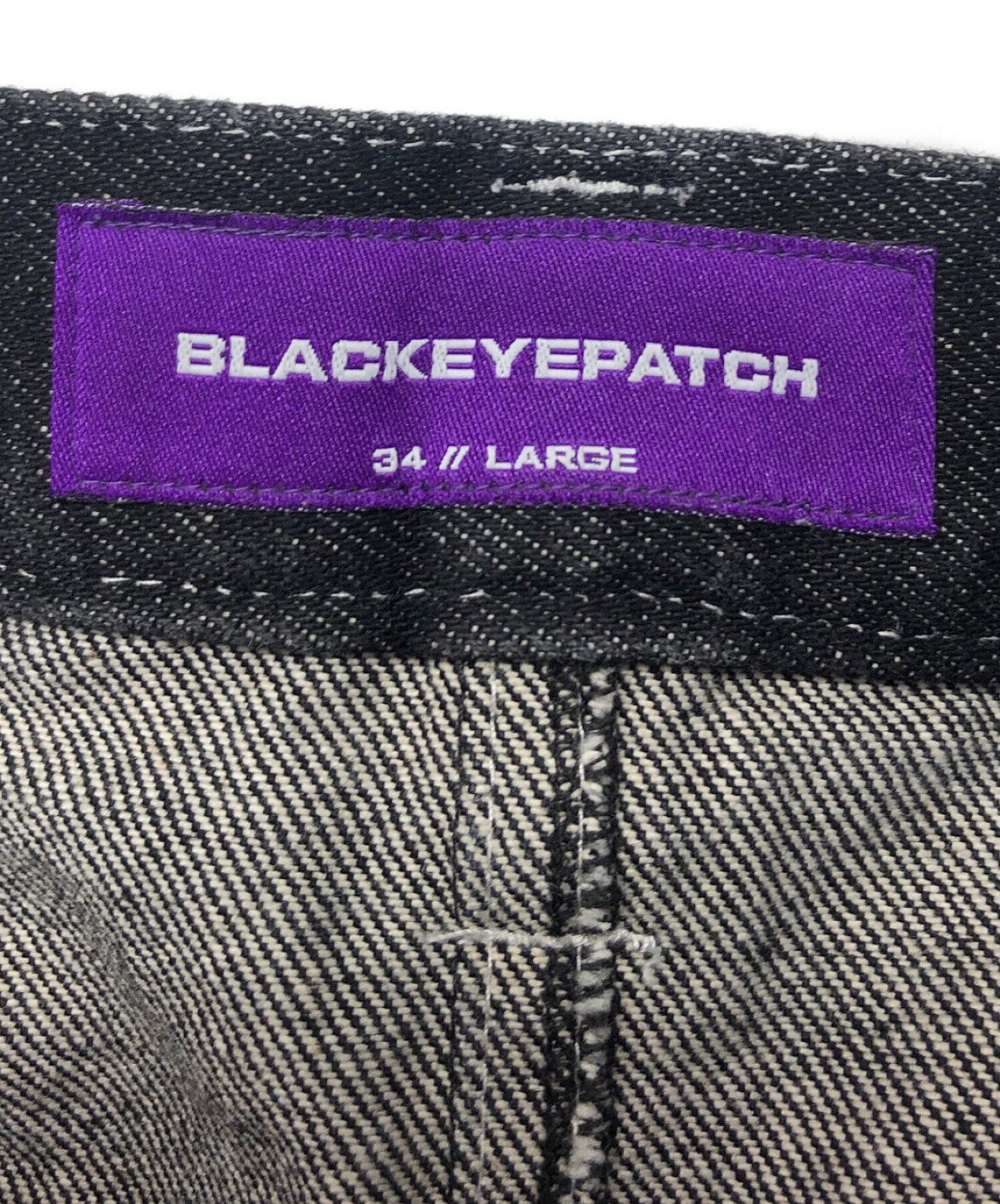中古・古着通販】BlackEyePatch (ブラックアイパッチ) バギーデニム