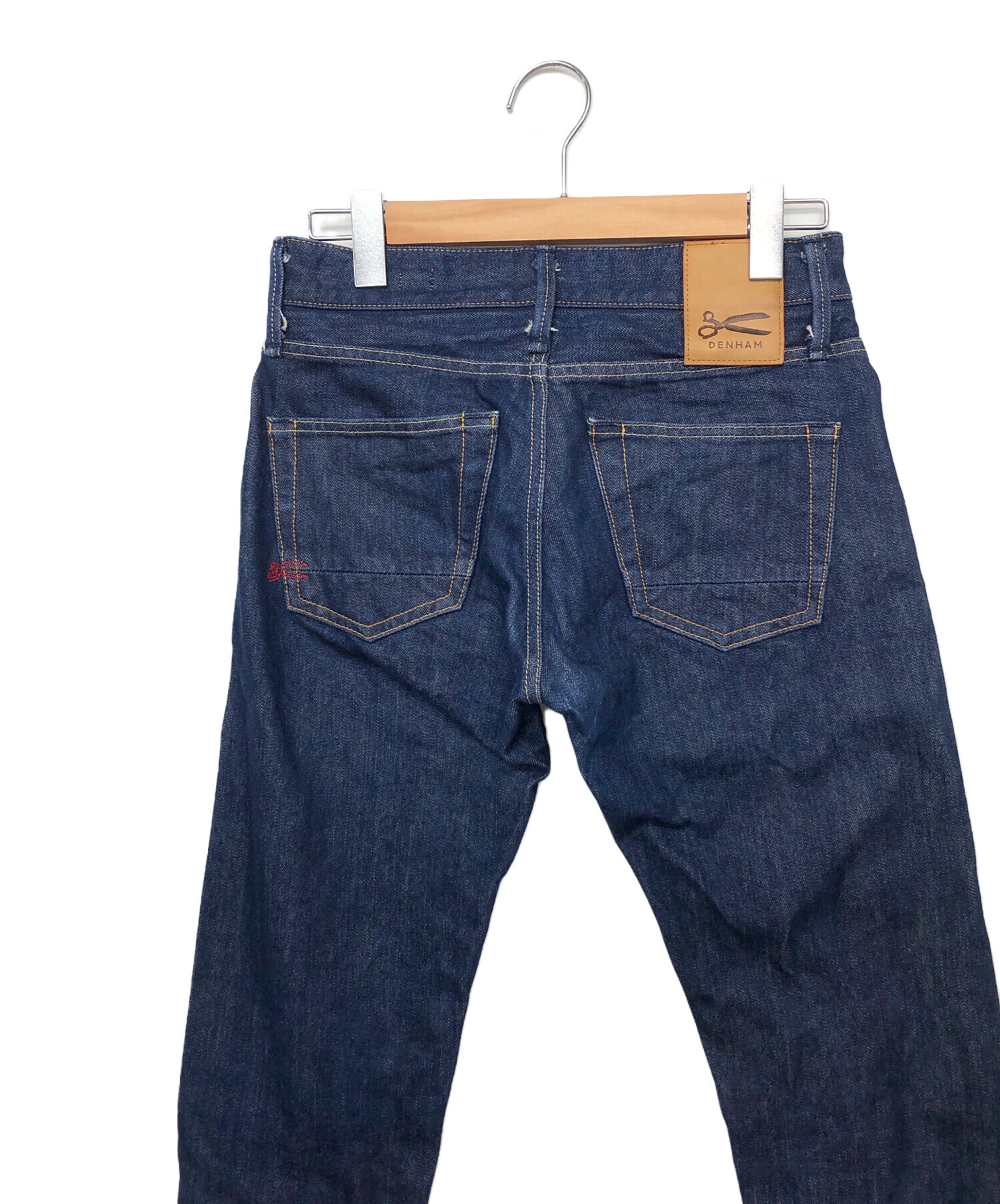 美品】DENHAM Ciota デニムW30 日本製白耳コラボデニム-agete アクア 