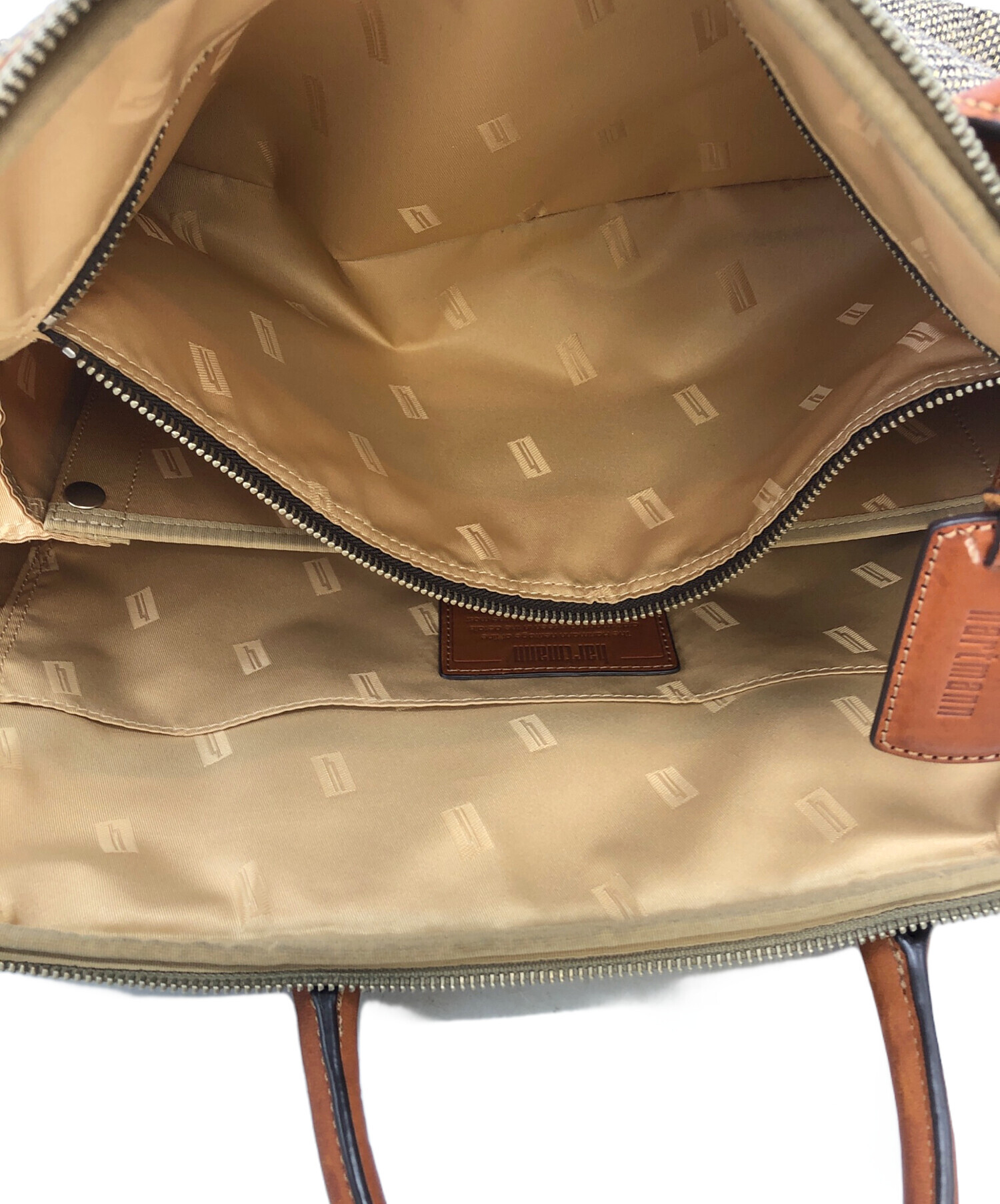 中古・古着通販】hartmann (ハートマン) ビジネスバッグ ベージュ