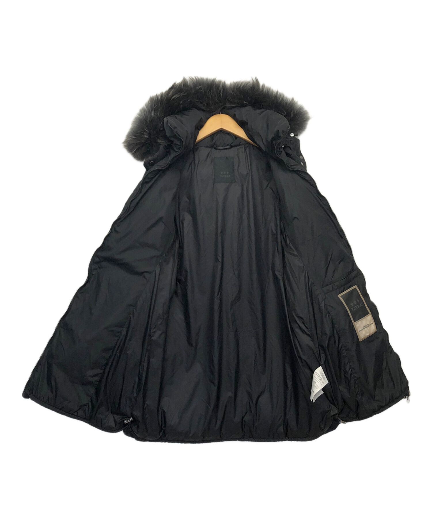 中古・古着通販】TATRAS (タトラス) サルマ ダウンコート ブラック 