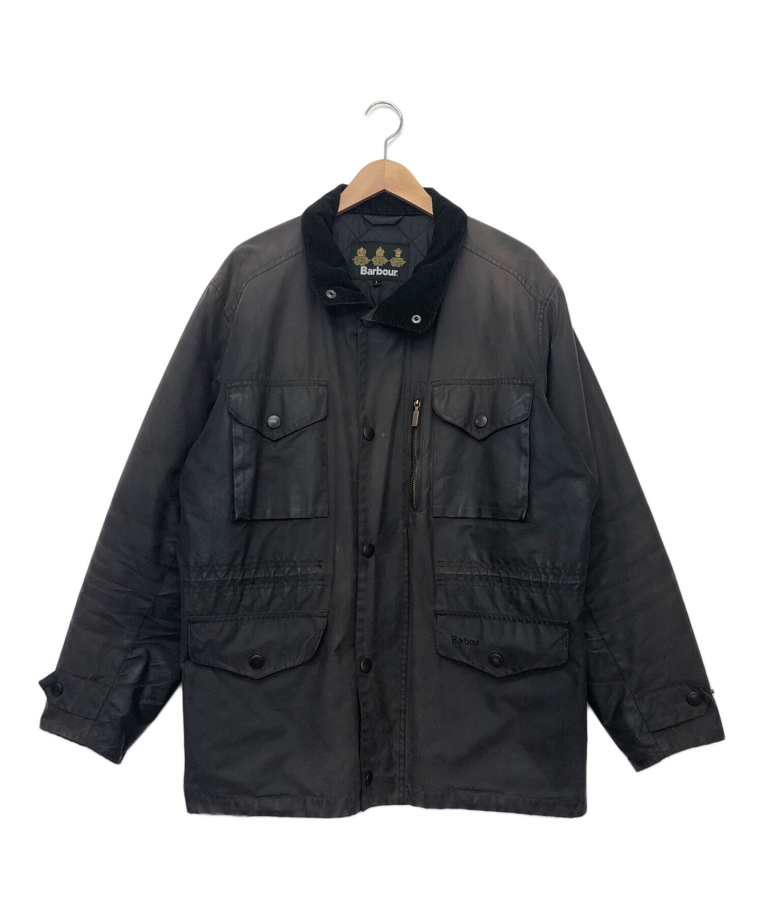 中古・古着通販】Barbour (バブアー) SAPPER JKT ブラック サイズ:L