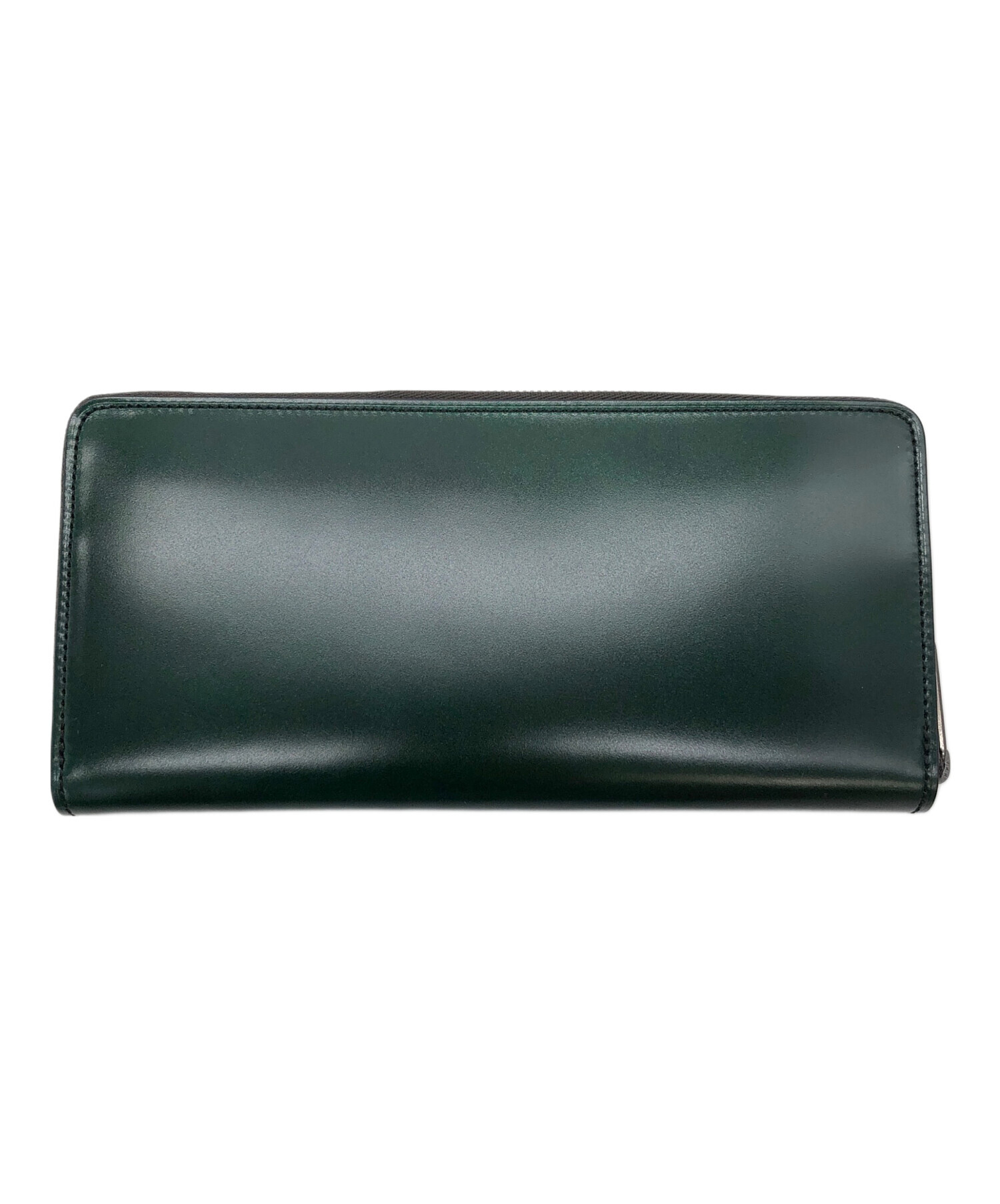 中古・古着通販】yuhaku (ユハク) 長財布 グリーン｜ブランド