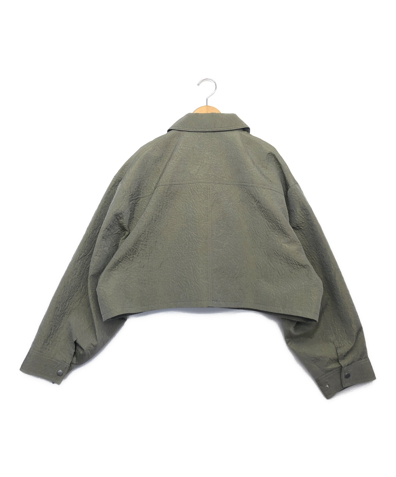 中古・古着通販】Ameri (アメリ) EMBOSS SHORT ARMY LIKE JACKET 