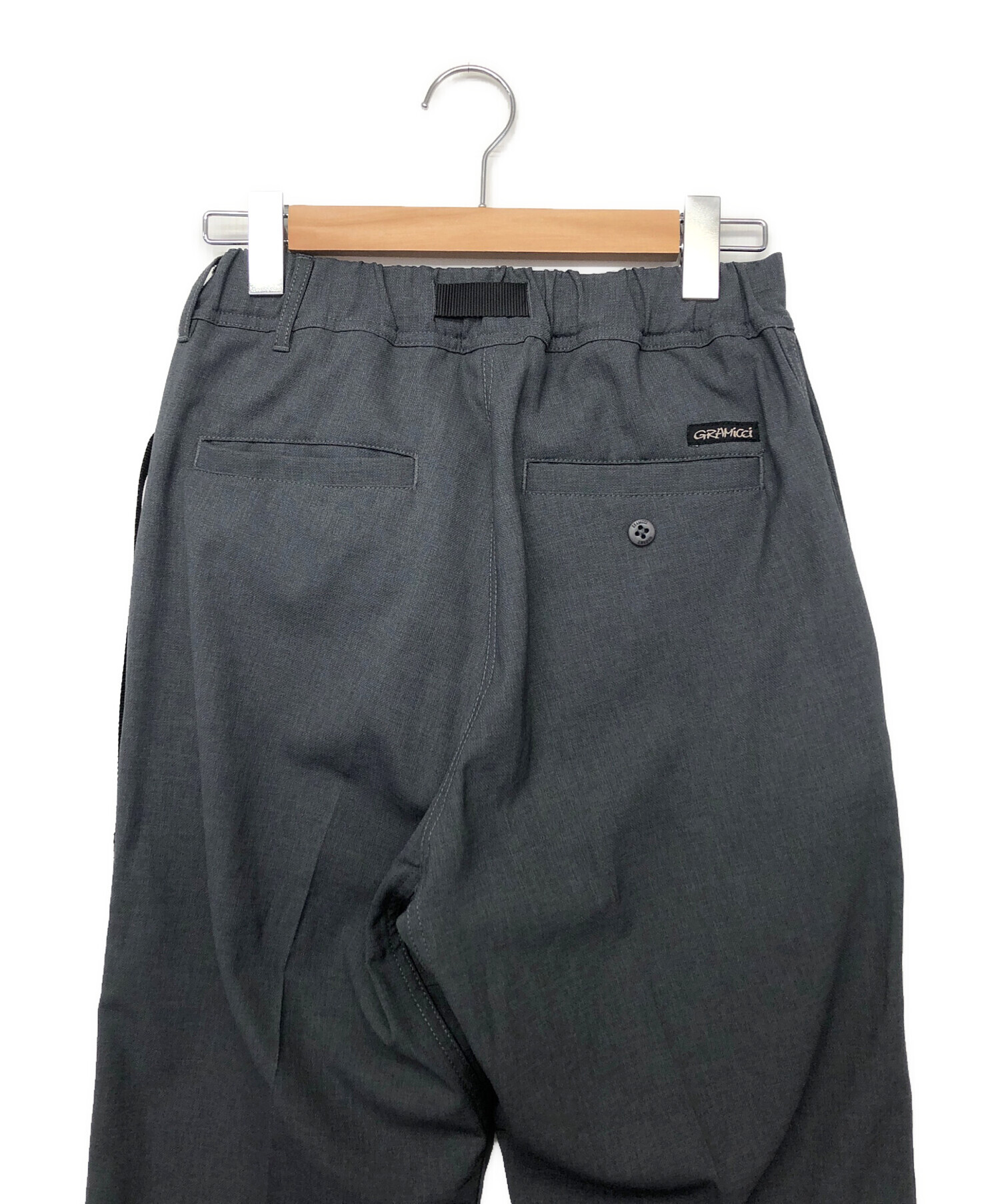 中古・古着通販】GRAMICCI (グラミチ) スラックス グレー サイズ:S 中古・古着通販】GRAMICCI (グラミチ) スラックス グレー サイズ:S