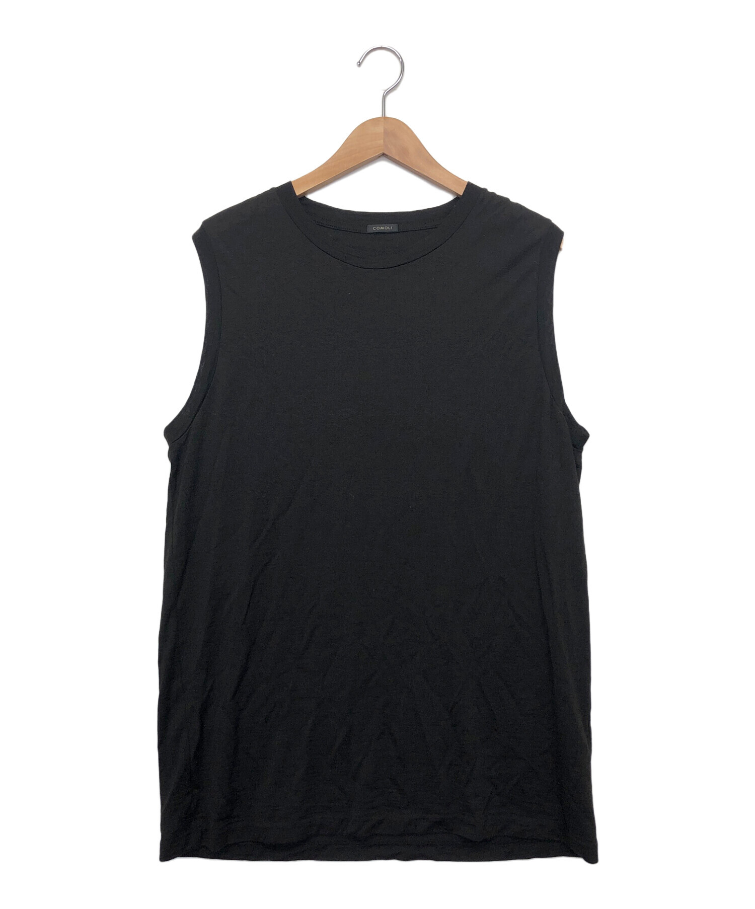 中古・古着通販】COMOLI (コモリ) サマーウール天竺 ノースリーブ 23SS 