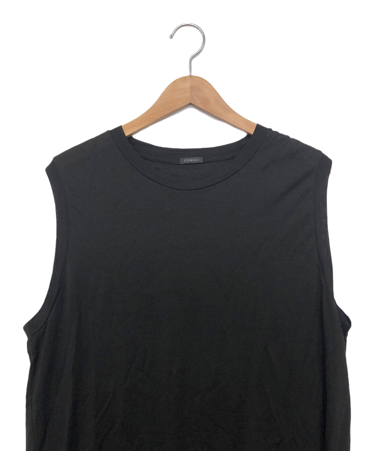 中古・古着通販】COMOLI (コモリ) サマーウール天竺 ノースリーブ 23SS