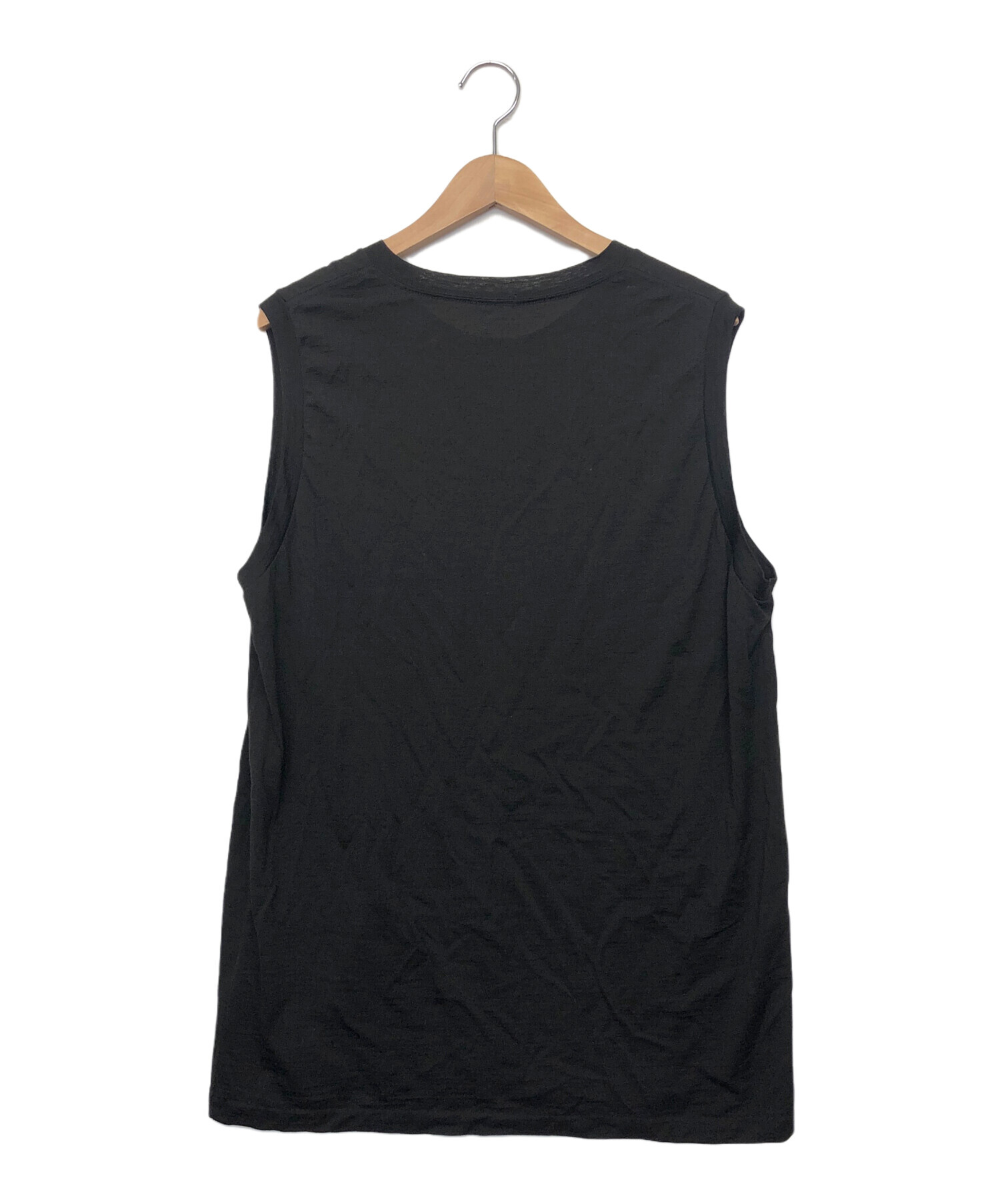 中古・古着通販】COMOLI (コモリ) サマーウール天竺 ノースリーブ 23SS