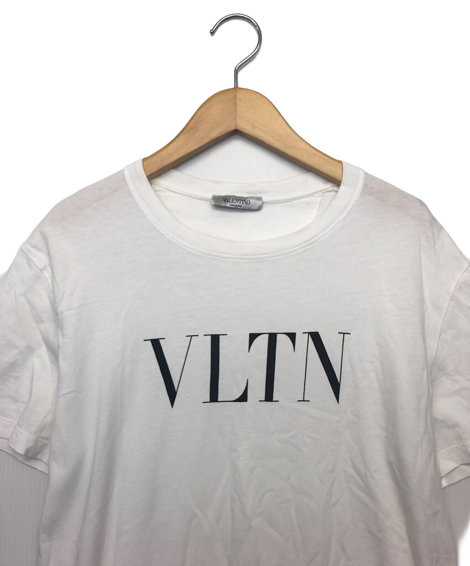 中古・古着通販】VALENTINO (ヴァレンティノ) Tシャツ ホワイト サイズ
