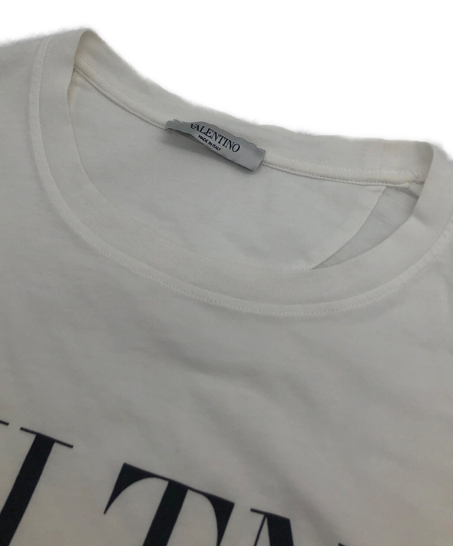 中古・古着通販】VALENTINO (ヴァレンティノ) Tシャツ ホワイト サイズ