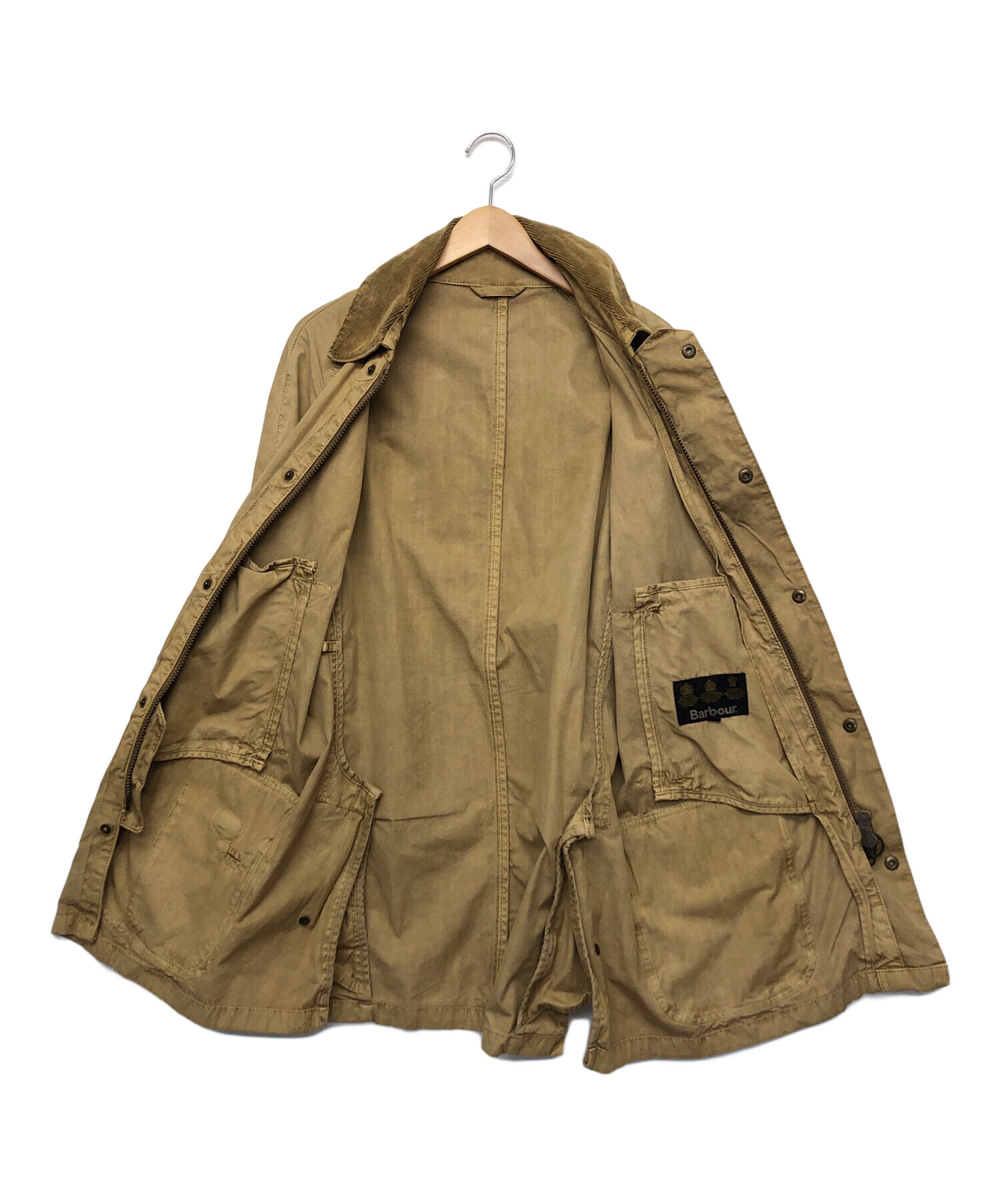 Barbour ベージュ コットンジャケット 中古・古着通販】Barbour (バブアー) コットンジャケット ベージュ