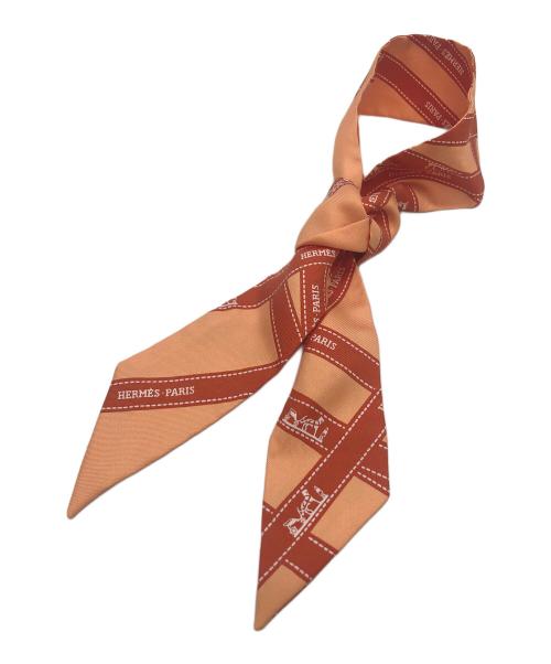 エルメス　ツイリードール　未使用　オレンジ系 エルメス ツイリードール 未使用 オレンジ系 HERMES（オレンジ/橙色系