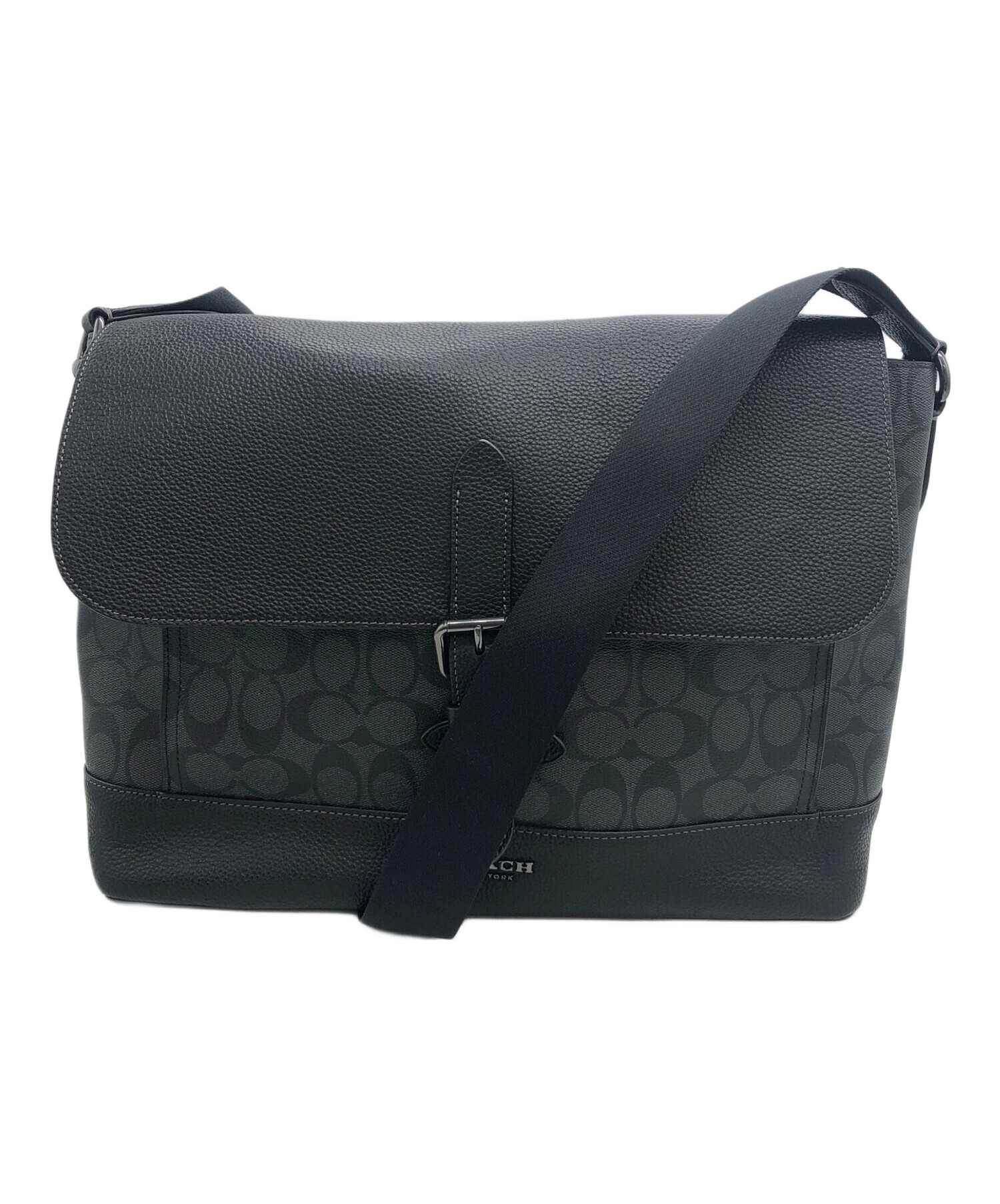 中古・古着通販】COACH (コーチ) ハドソン メッセンジャー 