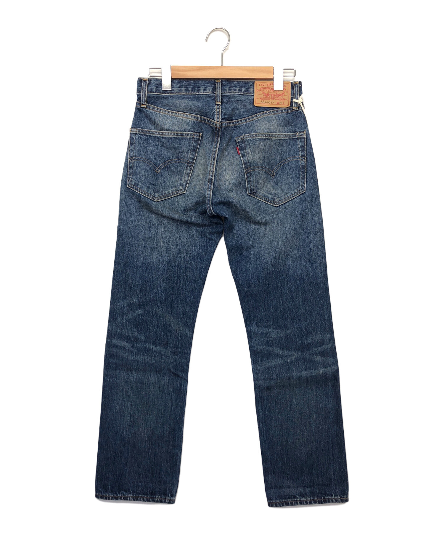 LEVI'S VINTAGE CLOTHING リーバイス ヴィンテージクロージング トルコ製 605 1960's スキニーデニムパンツ 30605-0029 29 インディゴ LVC 5ポケット ジッパーフライ 復刻 オレンジタブ BIGE ボトムス【中古】【LEVI'S VINTAGE CLOTHING】 476-67505-0098.jpg