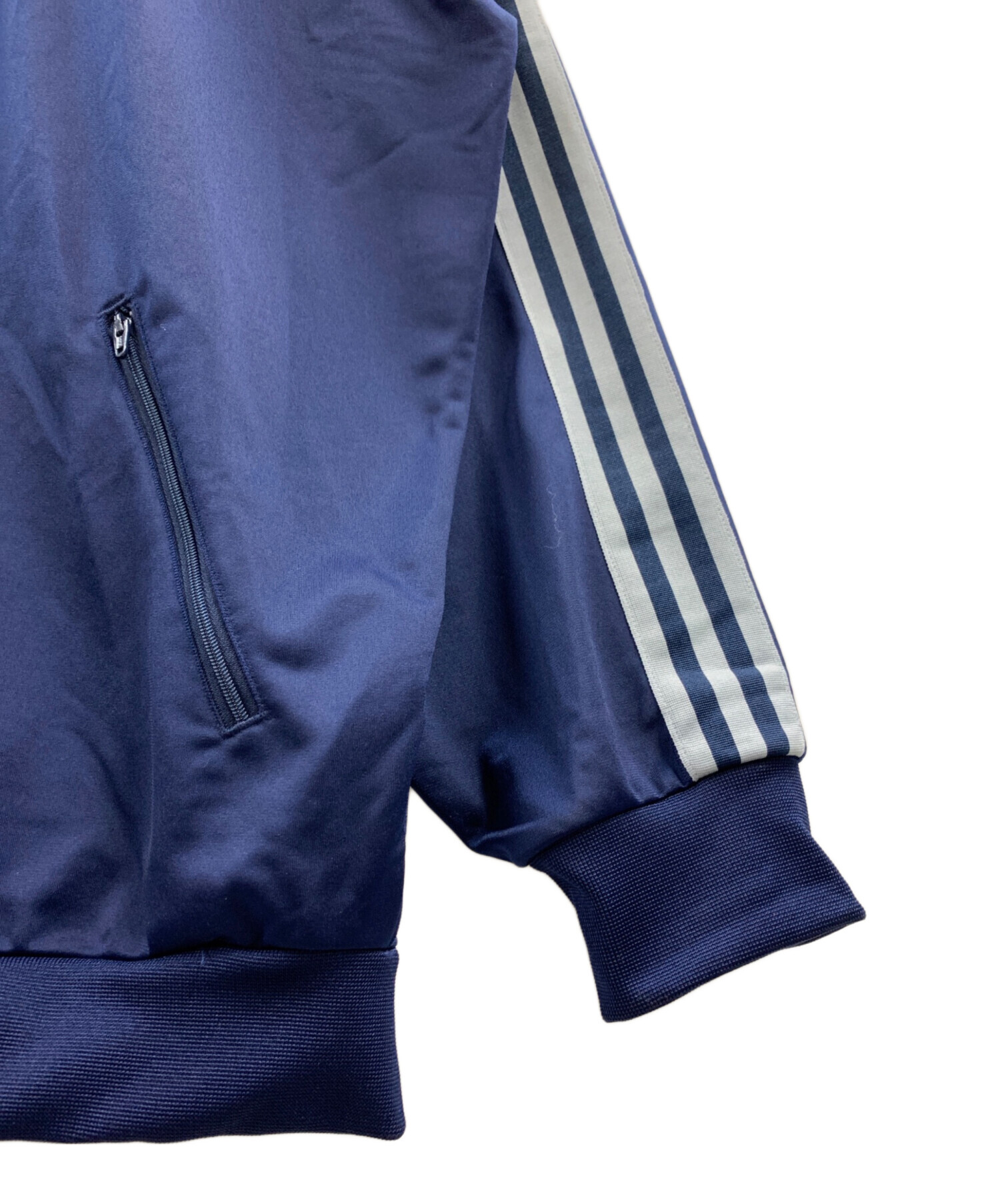 中古・古着通販】adidas (アディダス) トラックジャケット ネイビー