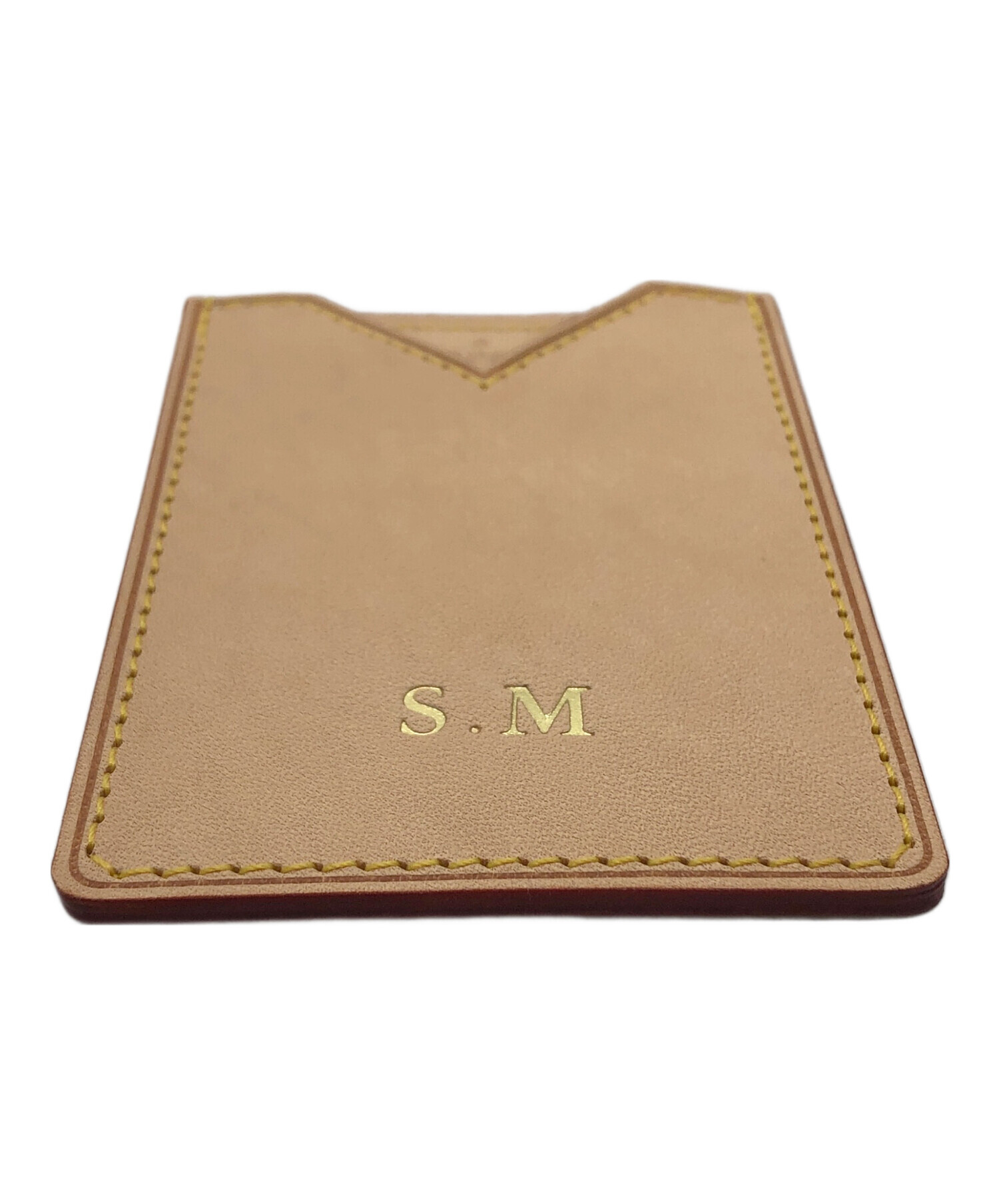 LOUIS VUITTON ベージュケース 中古・古着通販】LOUIS VUITTON (ルイ ヴィトン) パスケース