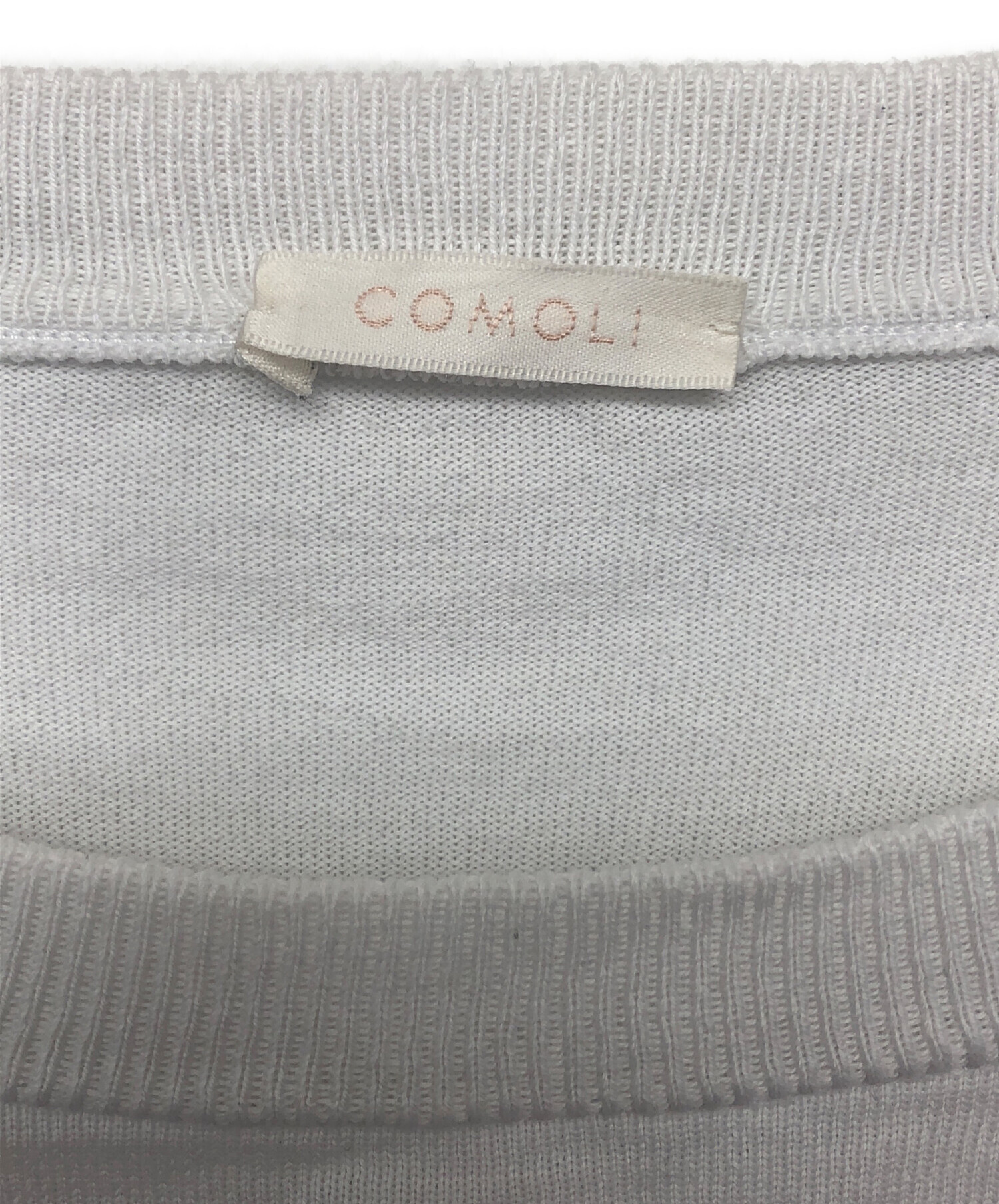 中古・古着通販】COMOLI (コモリ) 18Gクルーネックニット 23SS 