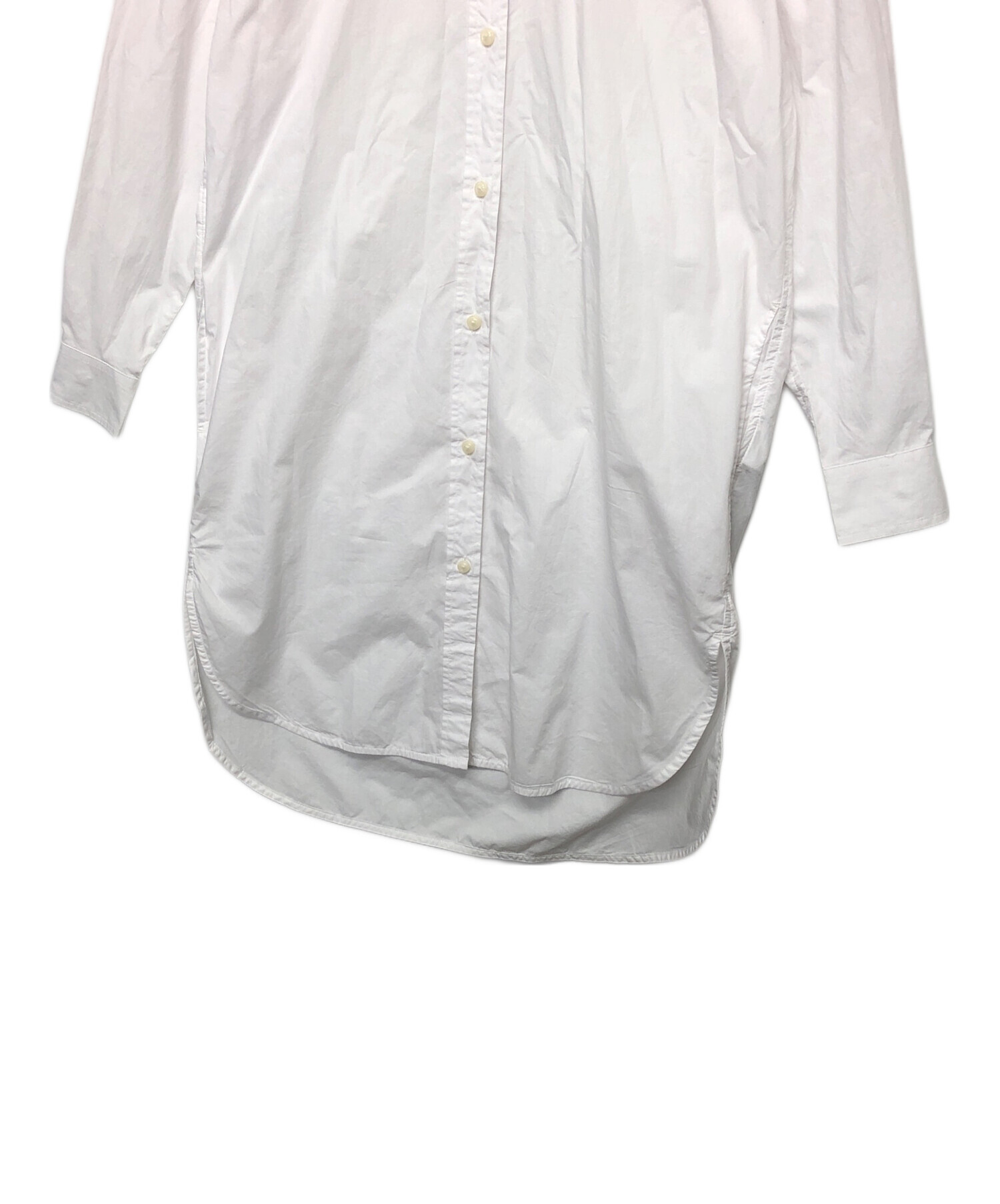 ディーゼル 新品未着用サラサラ触感 白ワンピース ロングTシャツ 中古・古着通販】DIESEL (ディーゼル) 長袖ワンピース ホワイト